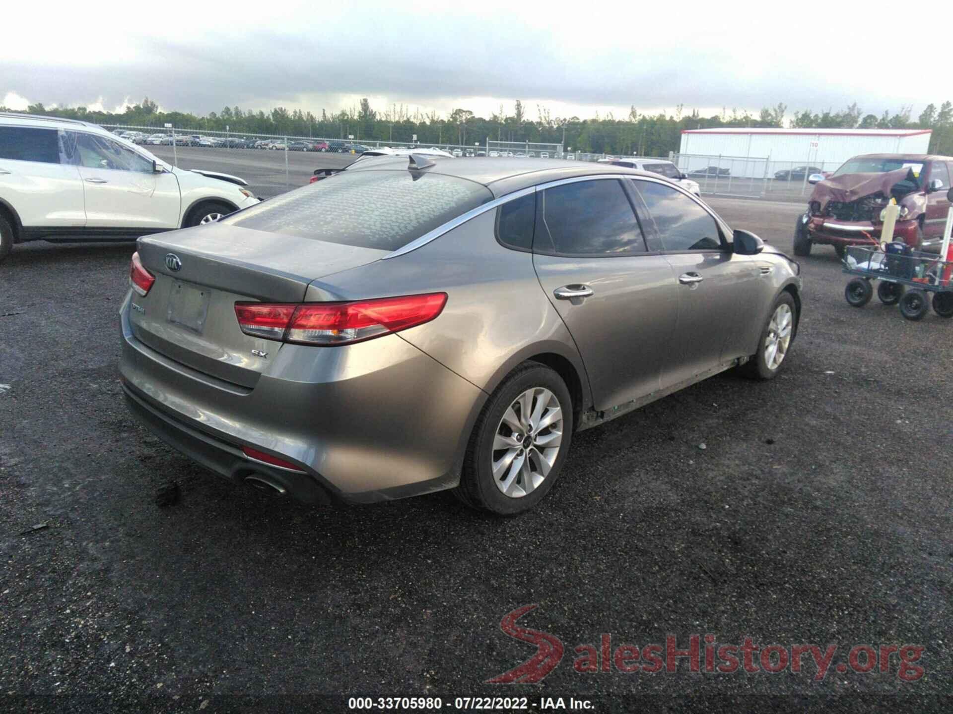 5XXGU4L36JG187860 2018 KIA OPTIMA