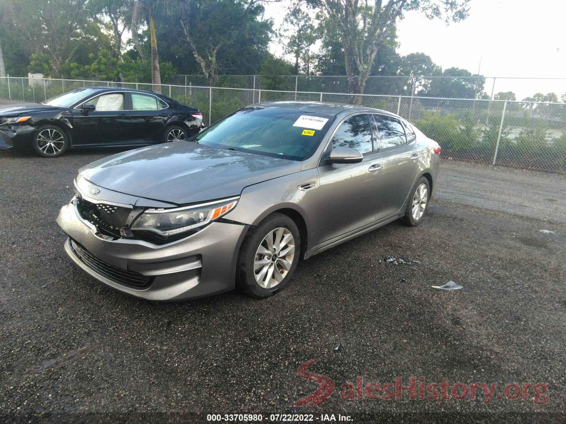 5XXGU4L36JG187860 2018 KIA OPTIMA