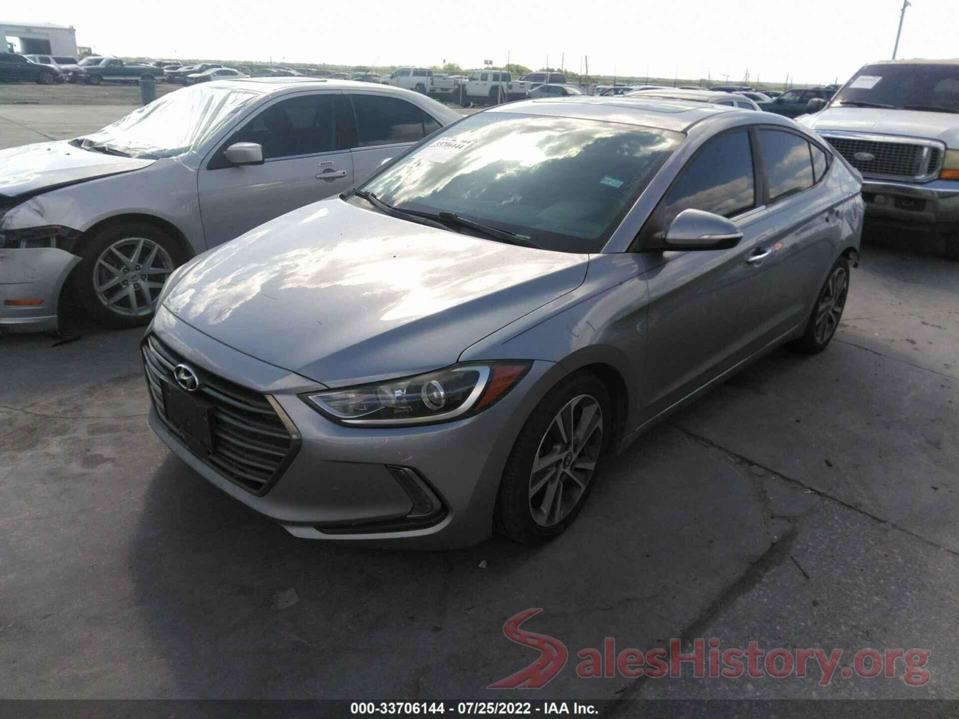 5NPD84LF4HH035494 2017 HYUNDAI ELANTRA