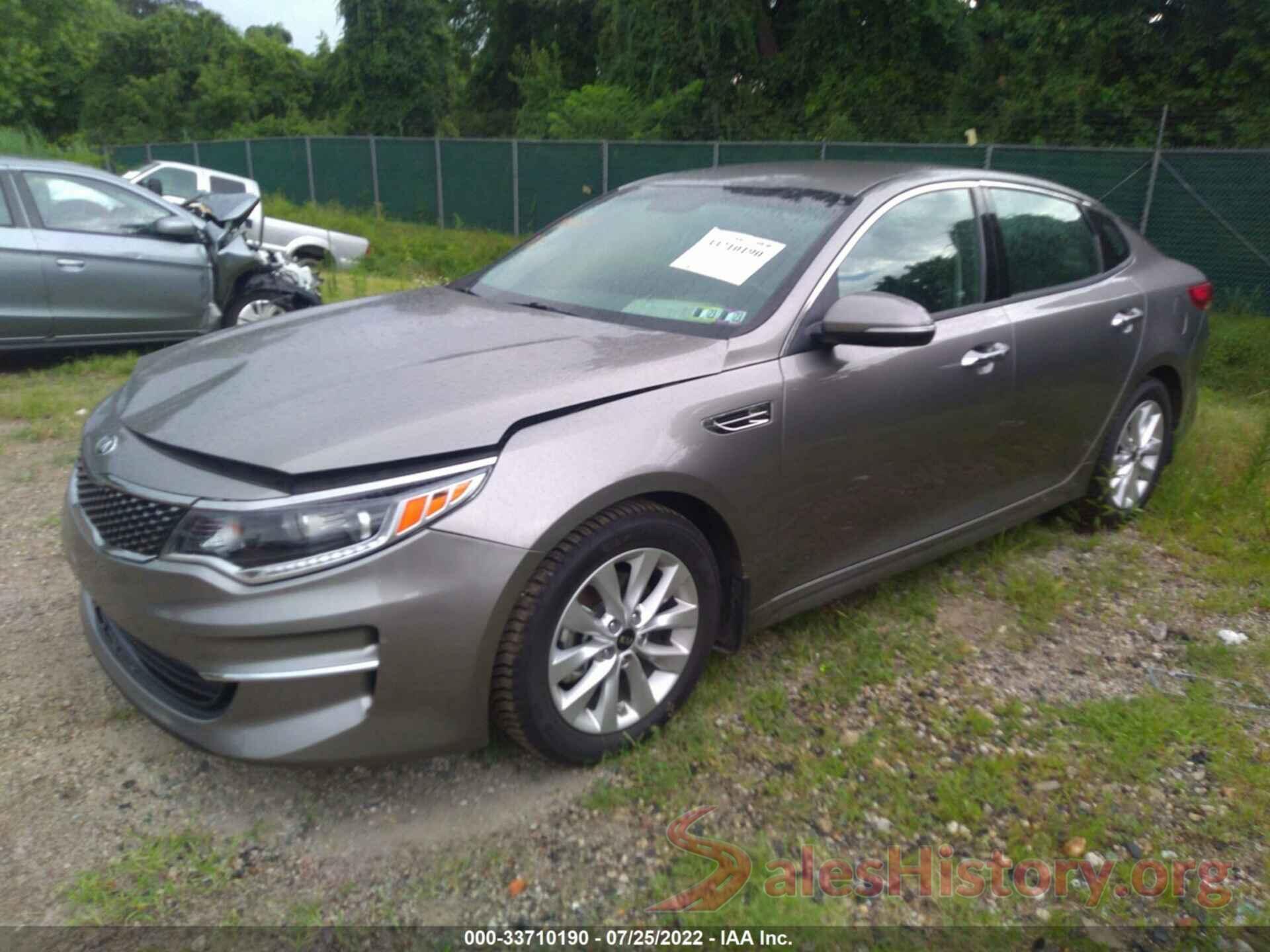 5XXGU4L32JG272145 2018 KIA OPTIMA