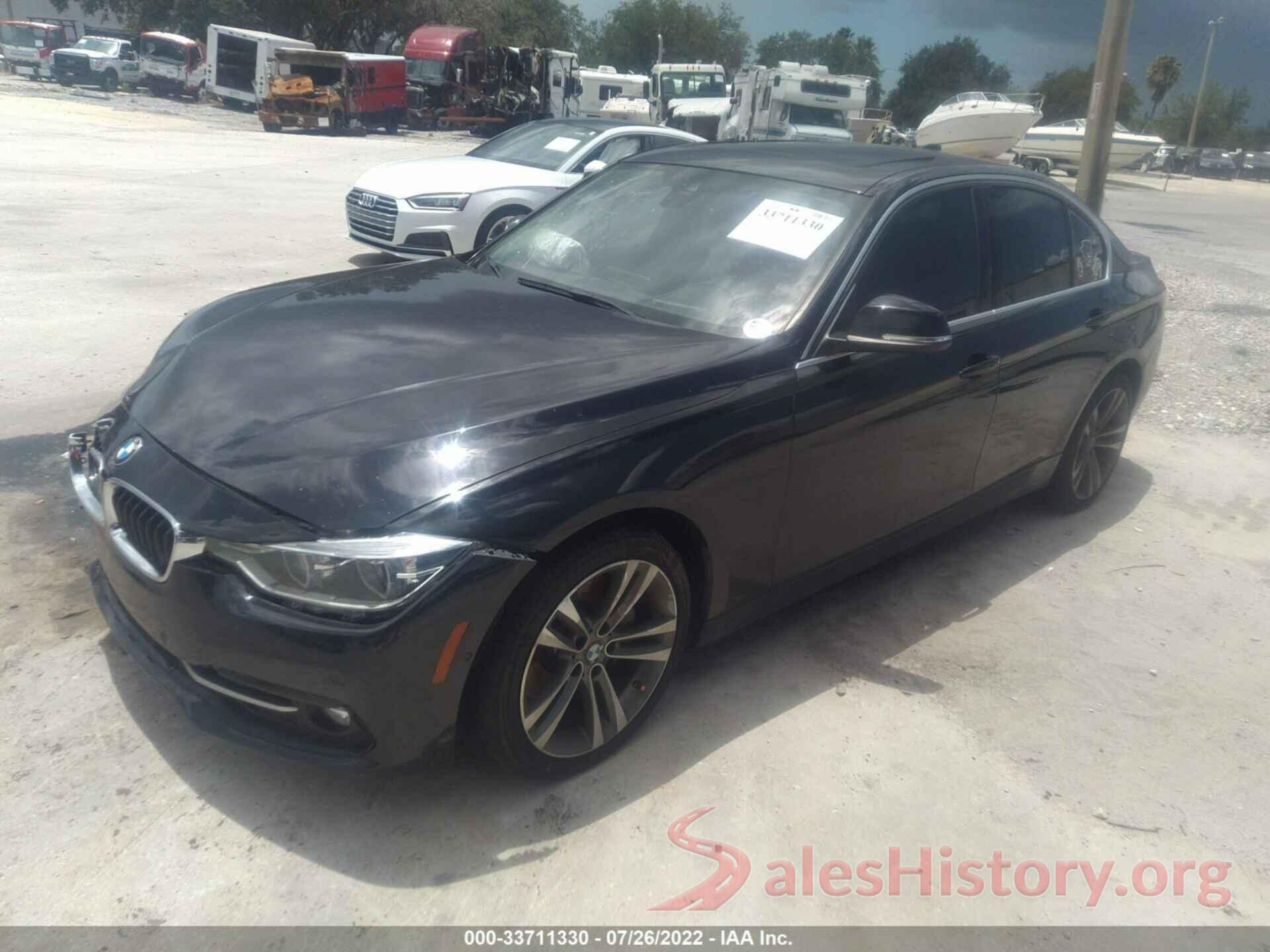 WBA8B7G52GNT95185 2016 BMW 3 SERIES