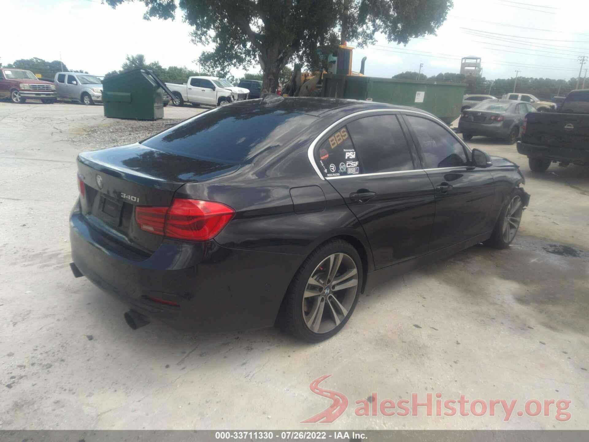 WBA8B7G52GNT95185 2016 BMW 3 SERIES