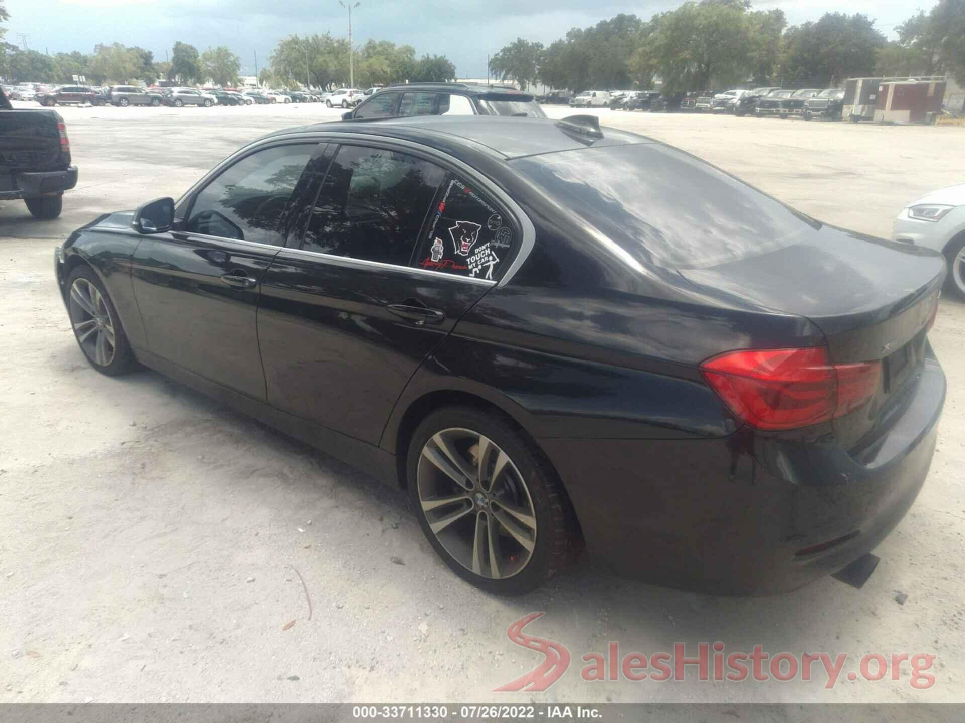 WBA8B7G52GNT95185 2016 BMW 3 SERIES