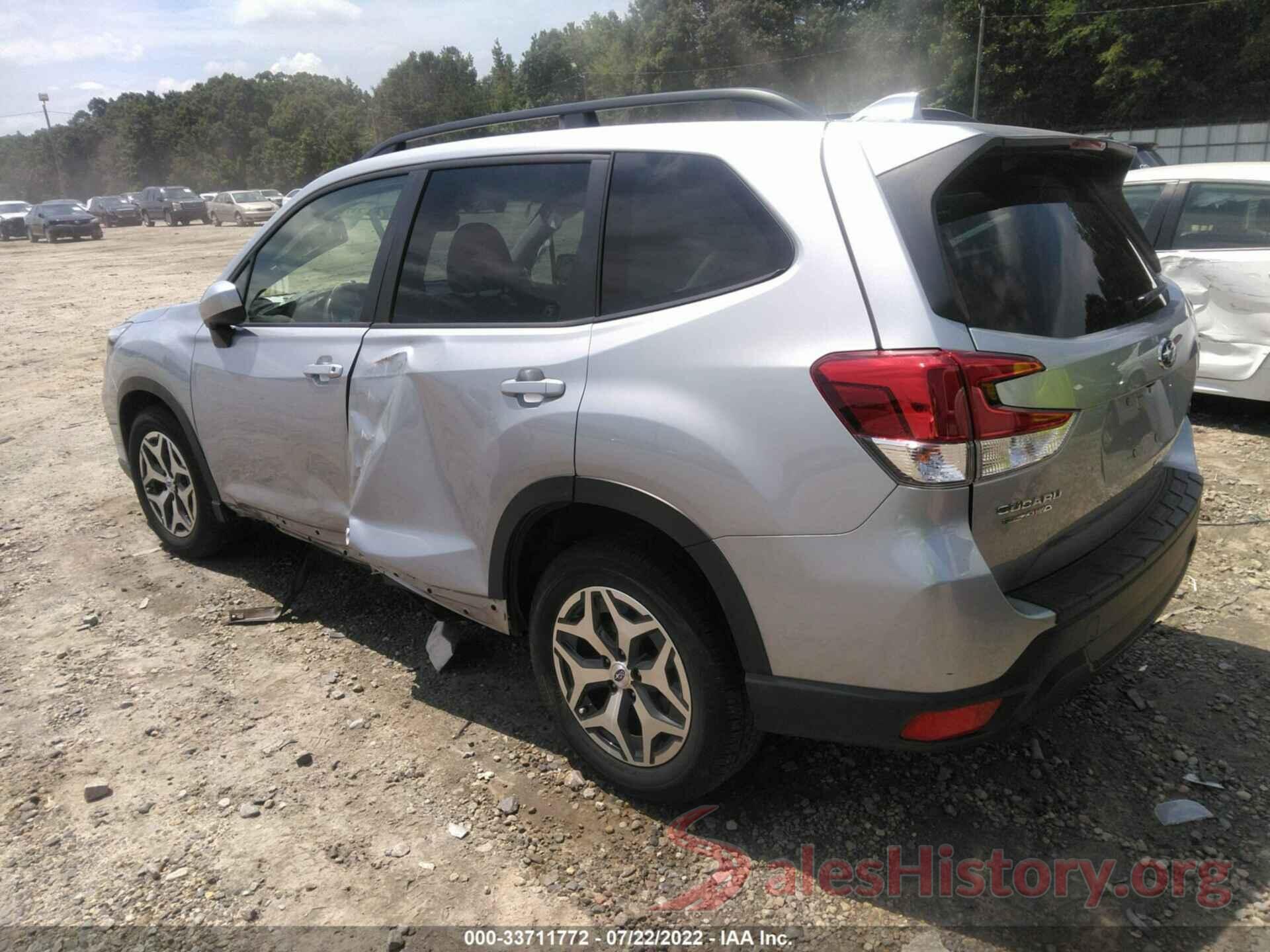 JF2SKAJCXMH505067 2021 SUBARU FORESTER