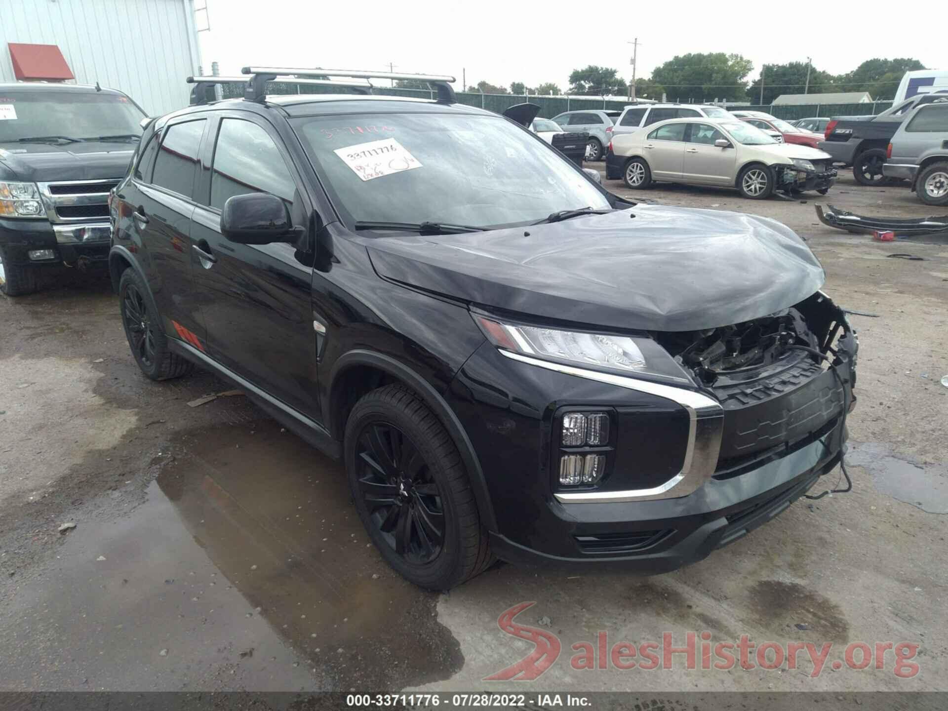 JA4AR3AU0LU026201 2020 MITSUBISHI OUTLANDER SPORT