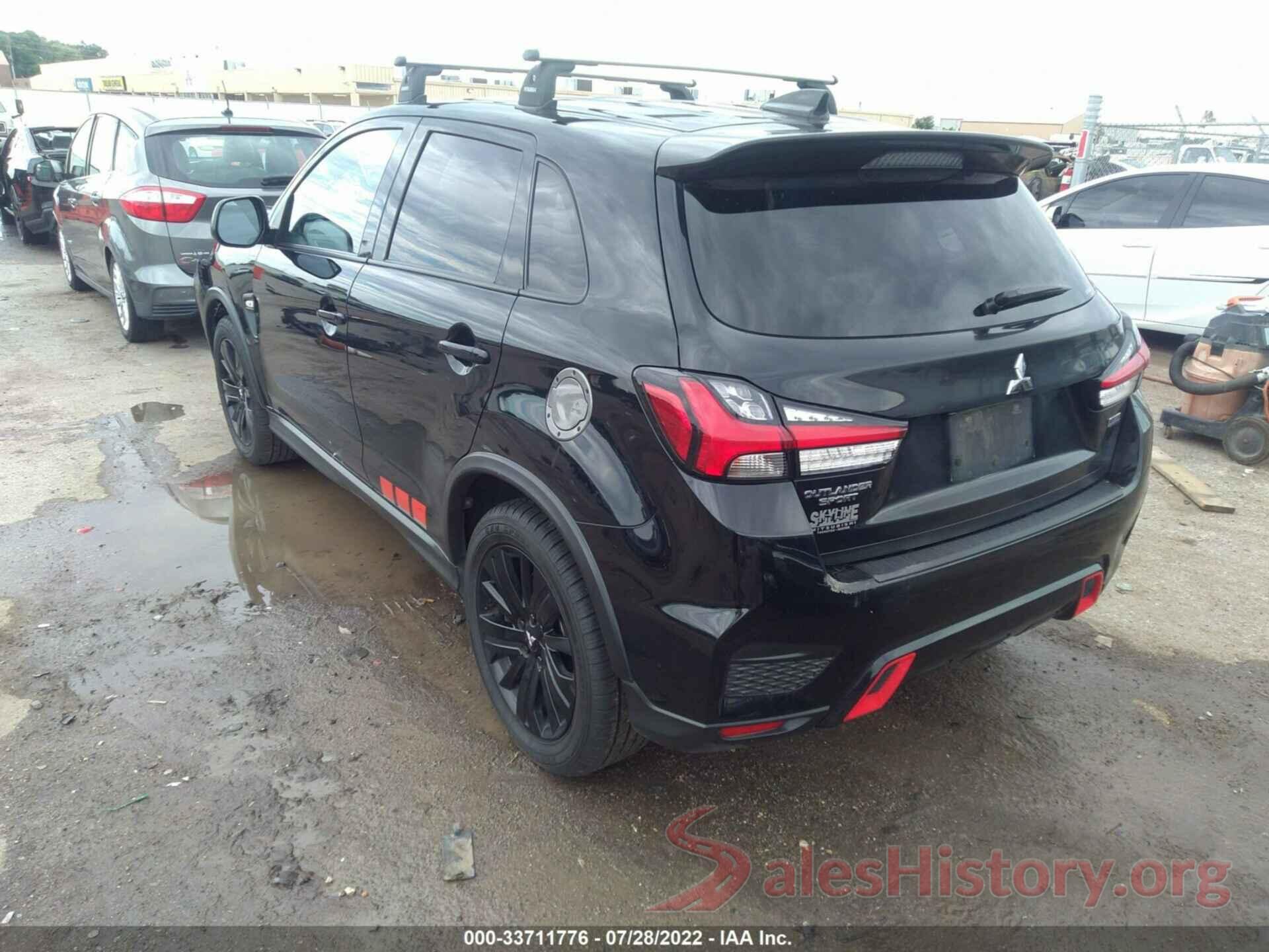 JA4AR3AU0LU026201 2020 MITSUBISHI OUTLANDER SPORT