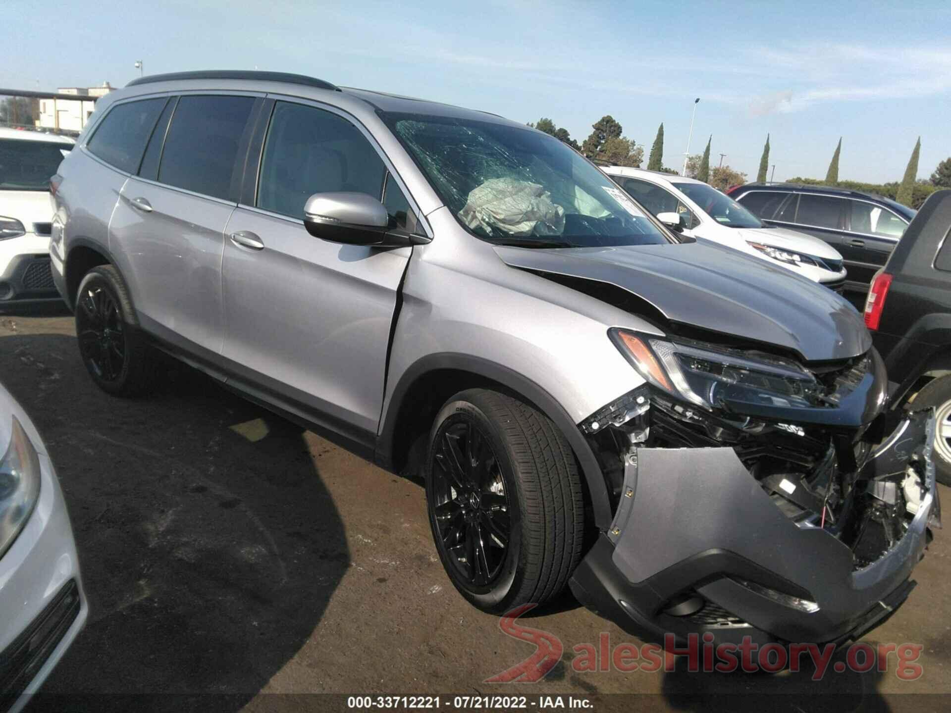 5FNYF5H20NB014171 2022 HONDA PILOT