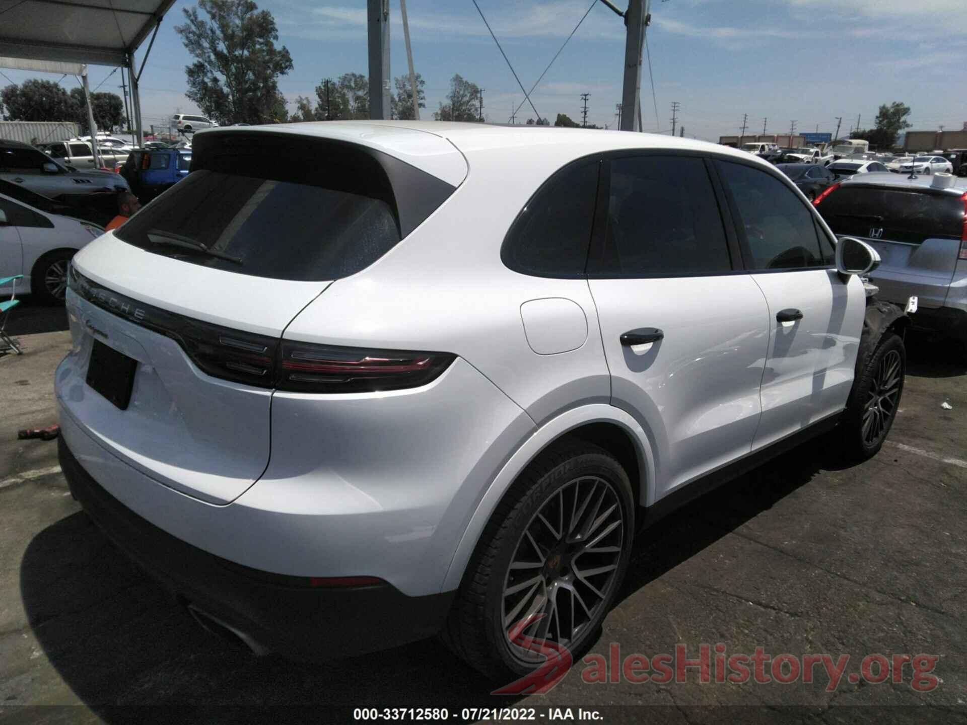 WP1AA2AY8KDA12974 2019 PORSCHE CAYENNE