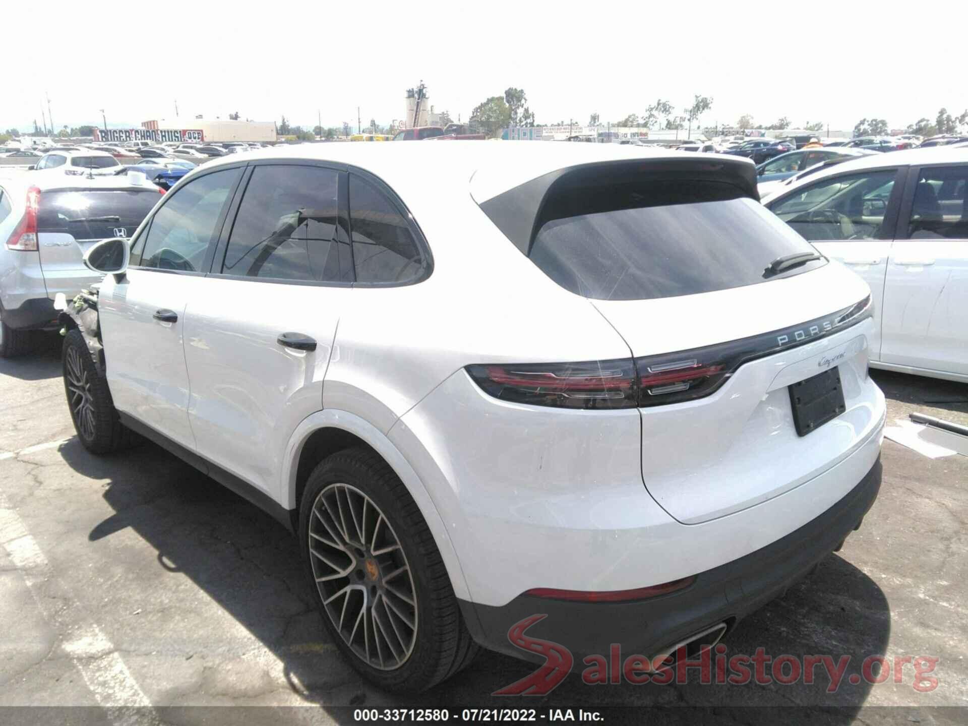 WP1AA2AY8KDA12974 2019 PORSCHE CAYENNE