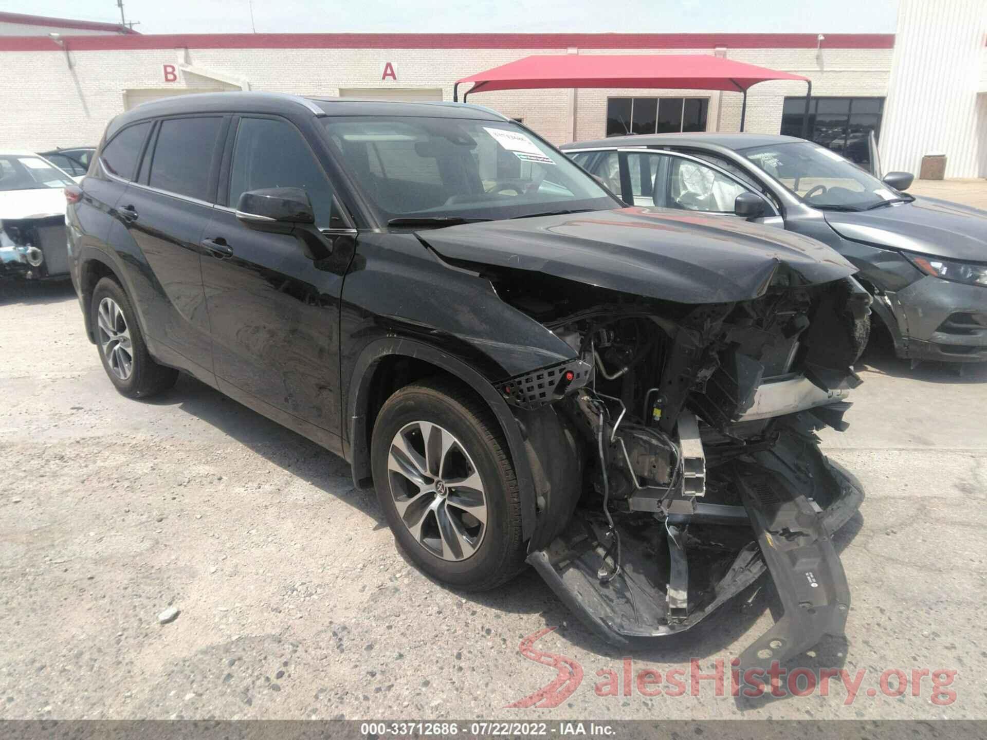 5TDGZRBH8MS549105 2021 TOYOTA HIGHLANDER