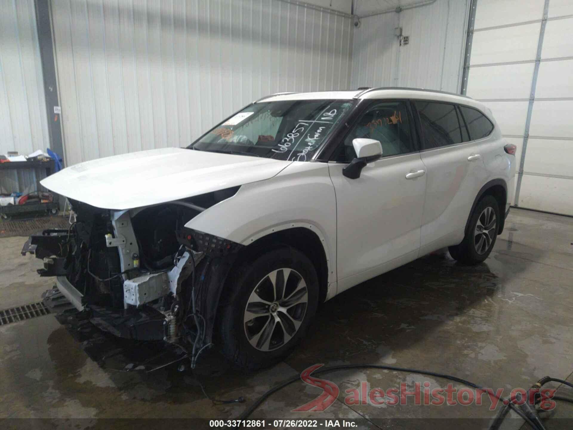 5TDGZRBH0LS514265 2020 TOYOTA HIGHLANDER