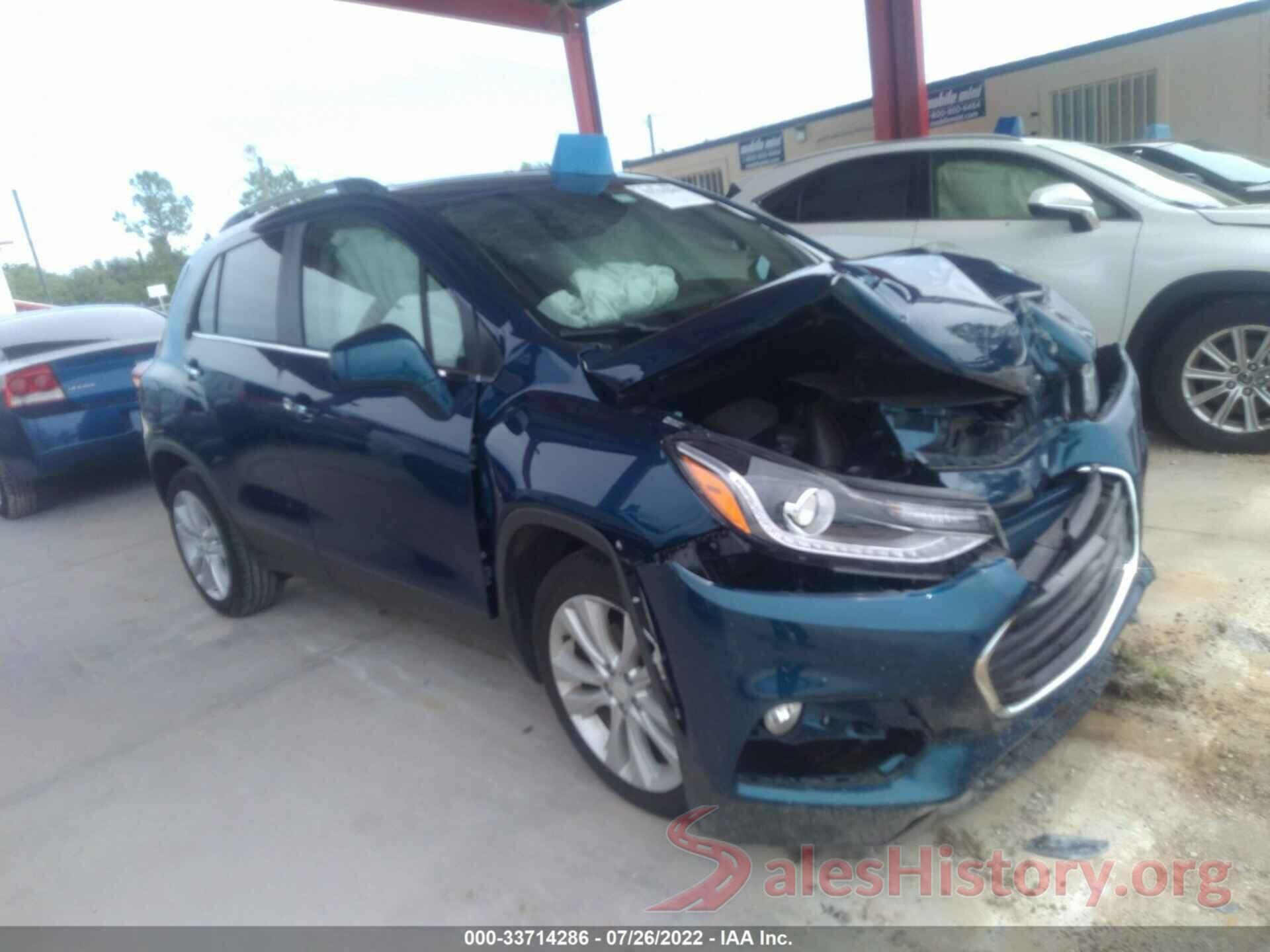 3GNCJMSB2KL396445 2019 CHEVROLET TRAX