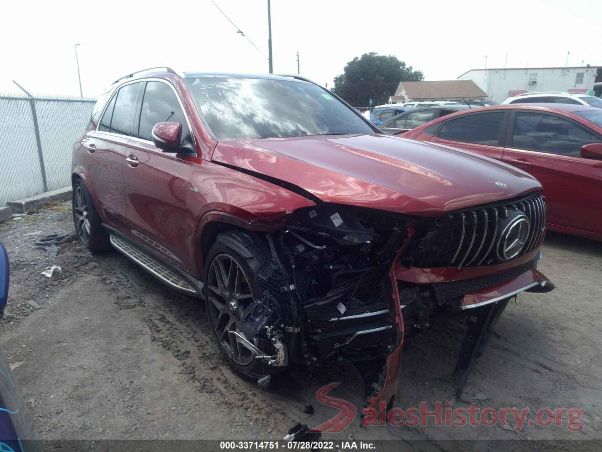 4JGFB6BB7MA318473 2021 MERCEDES-BENZ GLE