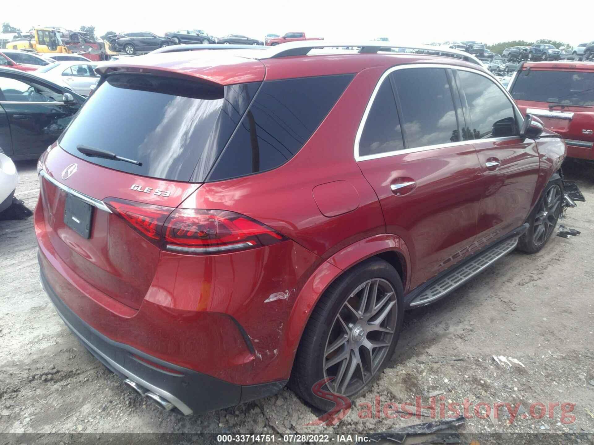 4JGFB6BB7MA318473 2021 MERCEDES-BENZ GLE