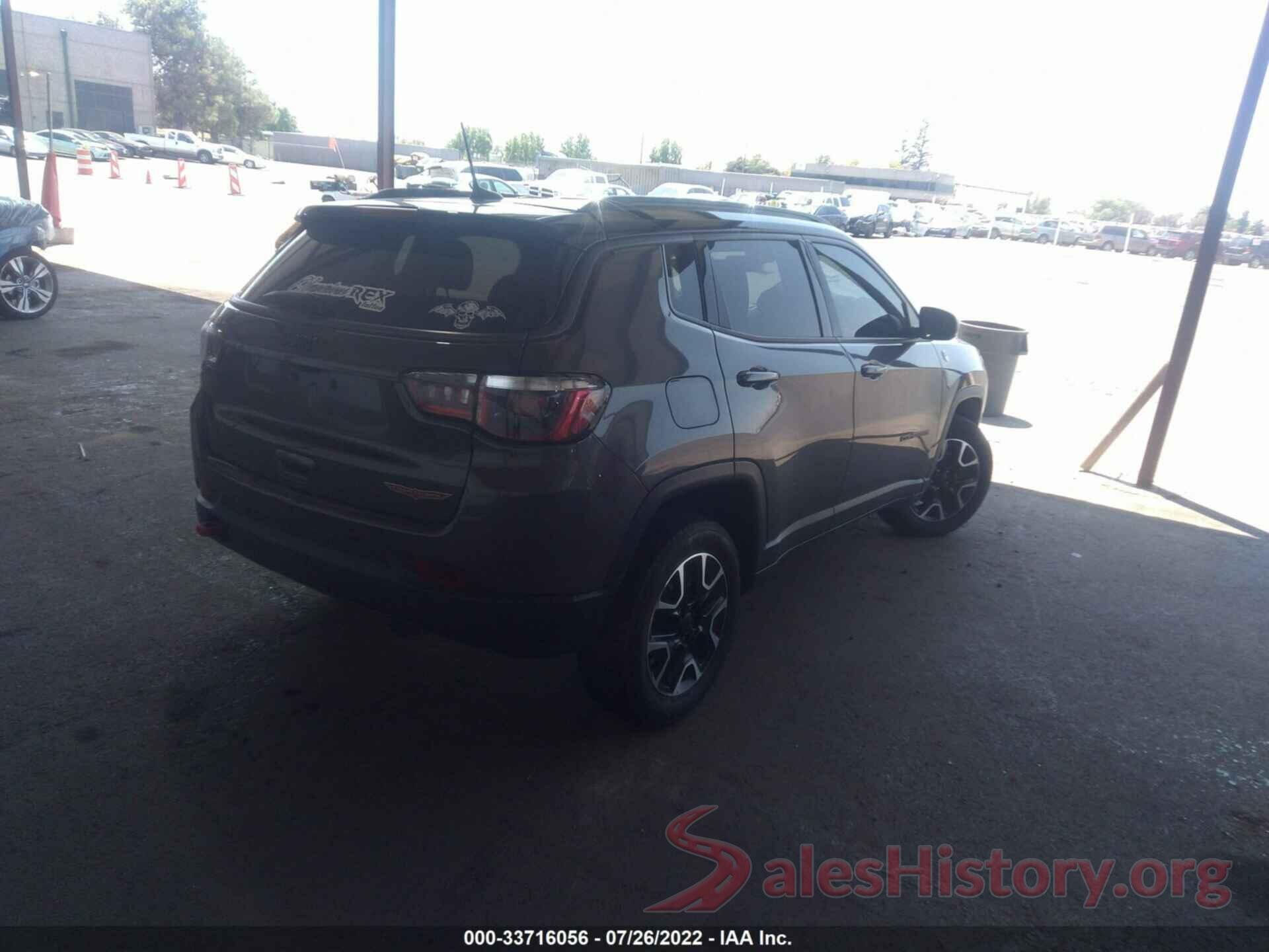 3C4NJDDB2KT780370 2019 JEEP COMPASS