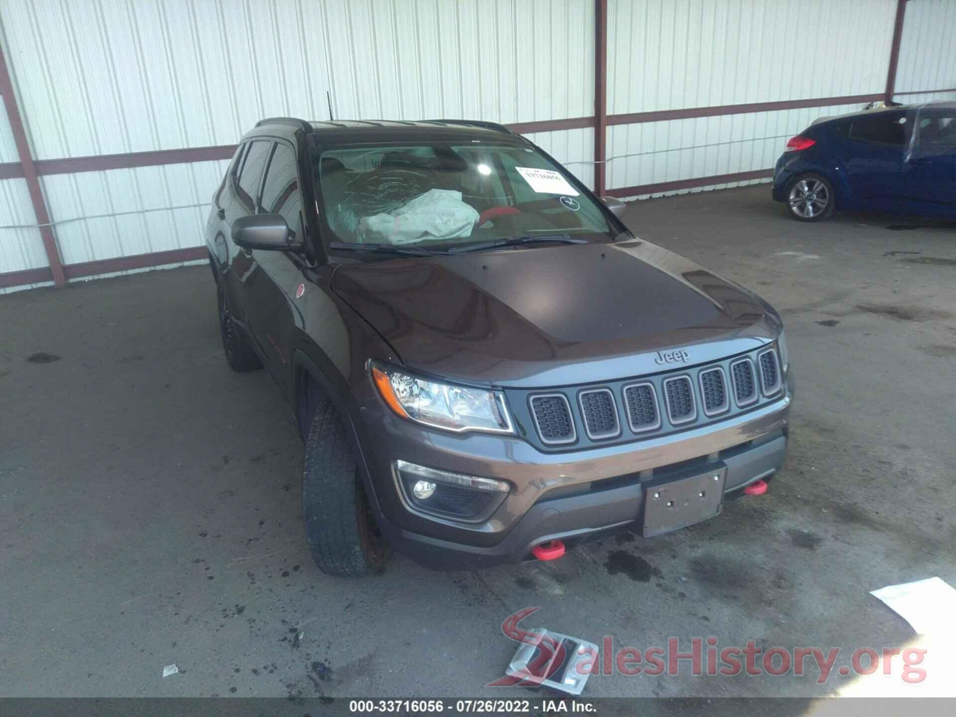 3C4NJDDB2KT780370 2019 JEEP COMPASS