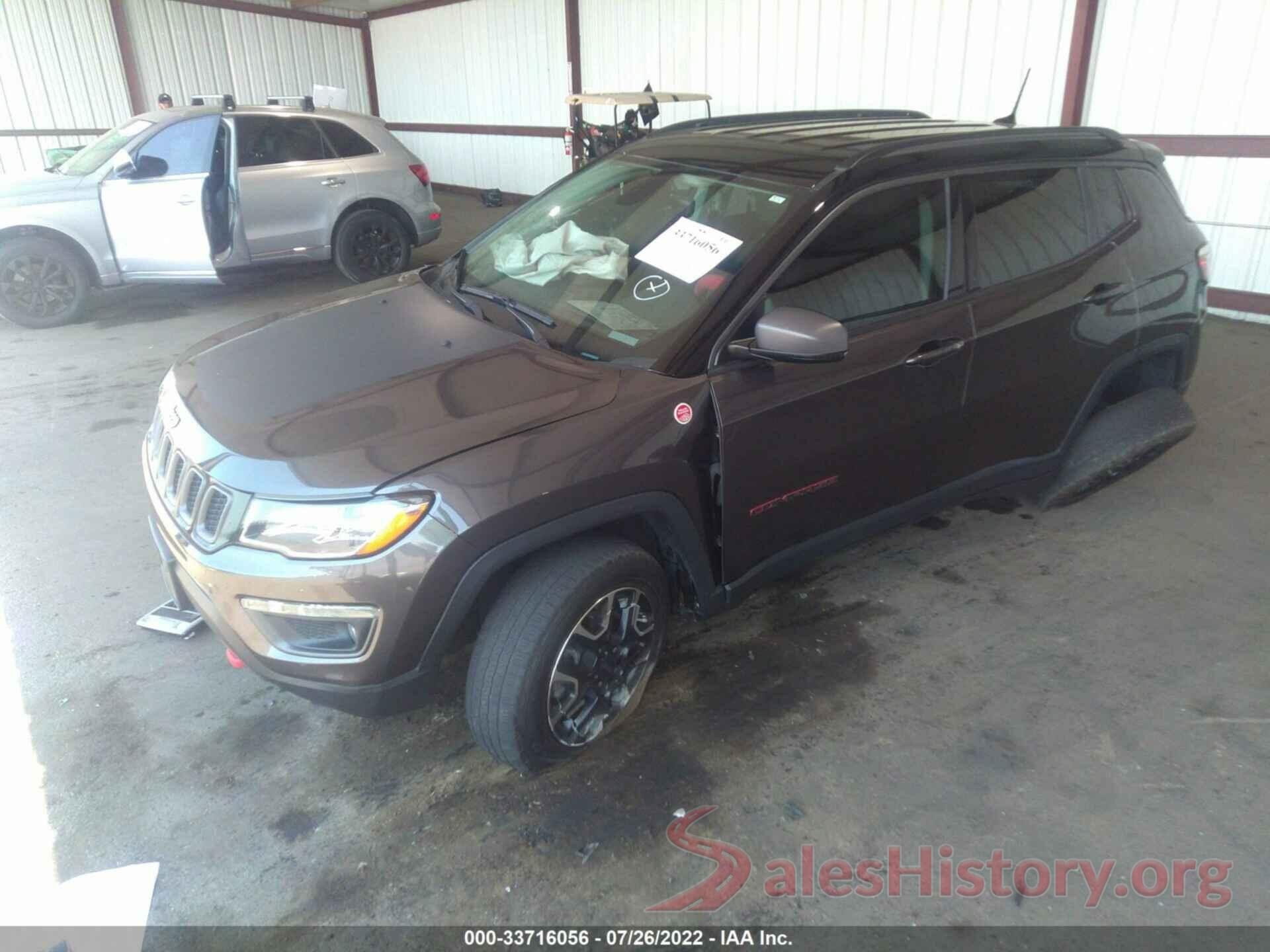 3C4NJDDB2KT780370 2019 JEEP COMPASS