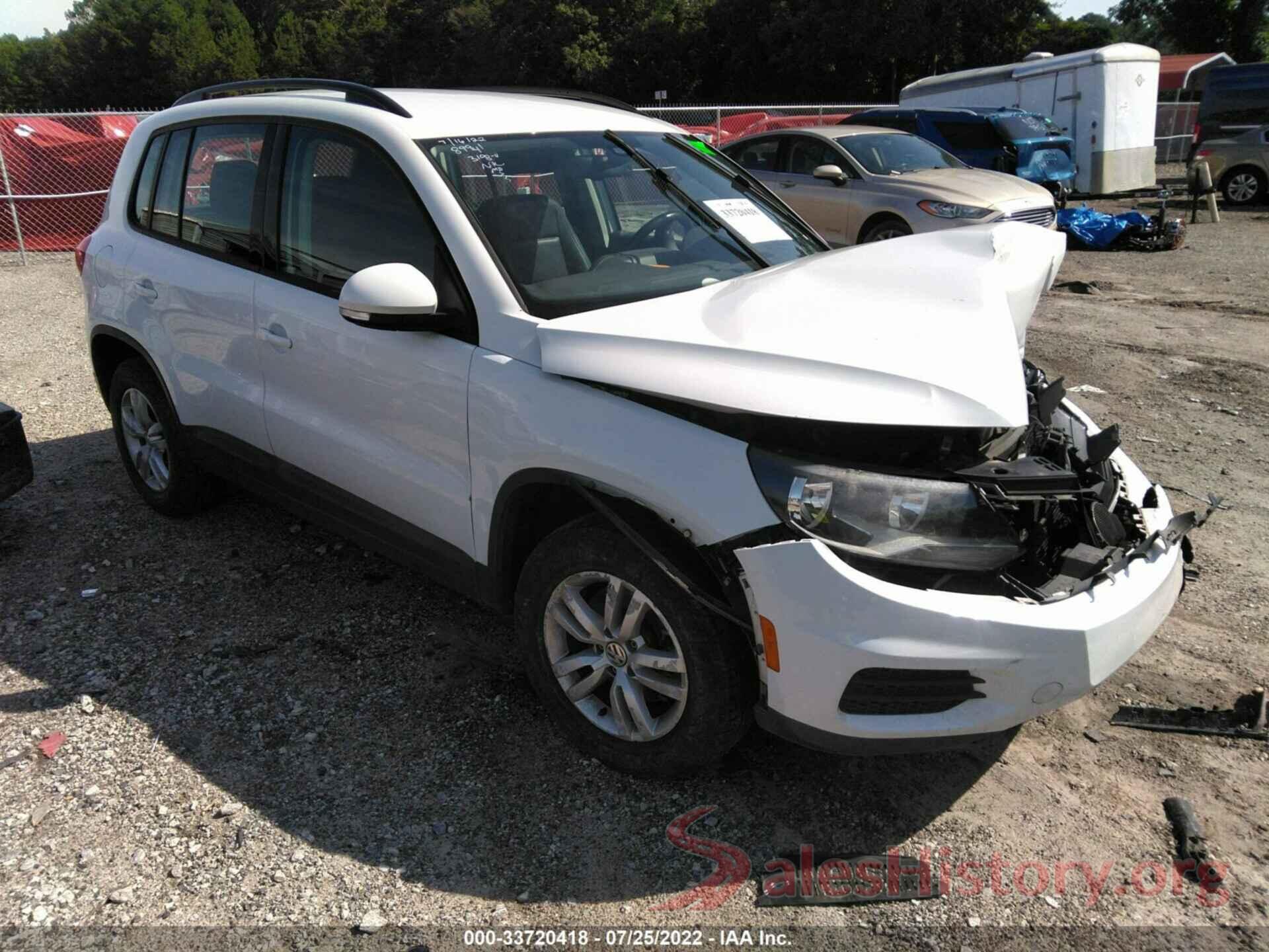 WVGAV7AX3HK003108 2017 VOLKSWAGEN TIGUAN