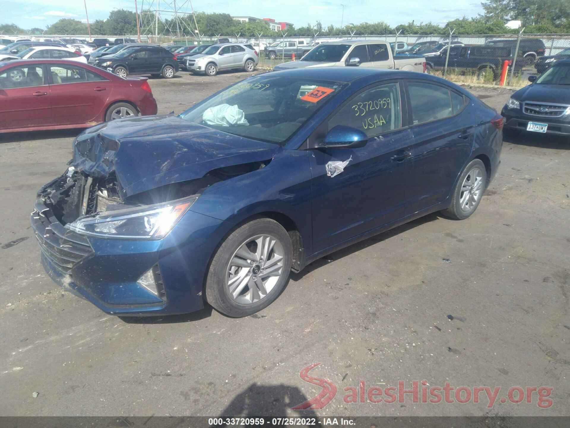 5NPD84LF9LH594869 2020 HYUNDAI ELANTRA