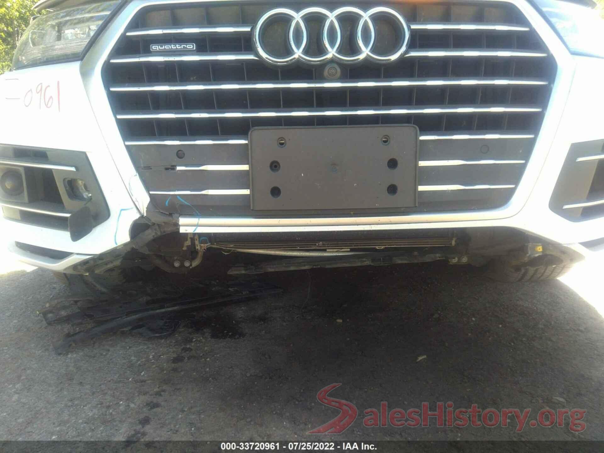 WA1VAAF72JD047502 2018 AUDI Q7