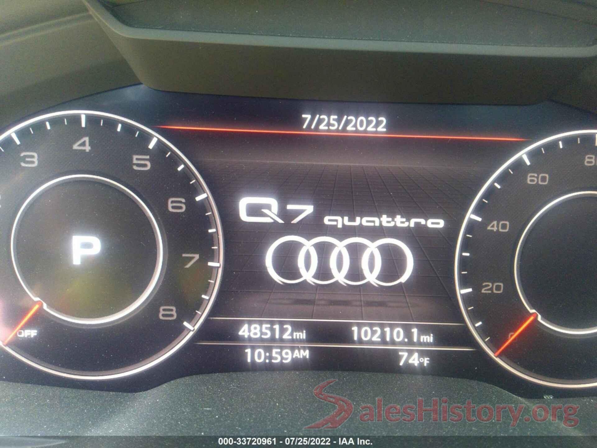 WA1VAAF72JD047502 2018 AUDI Q7