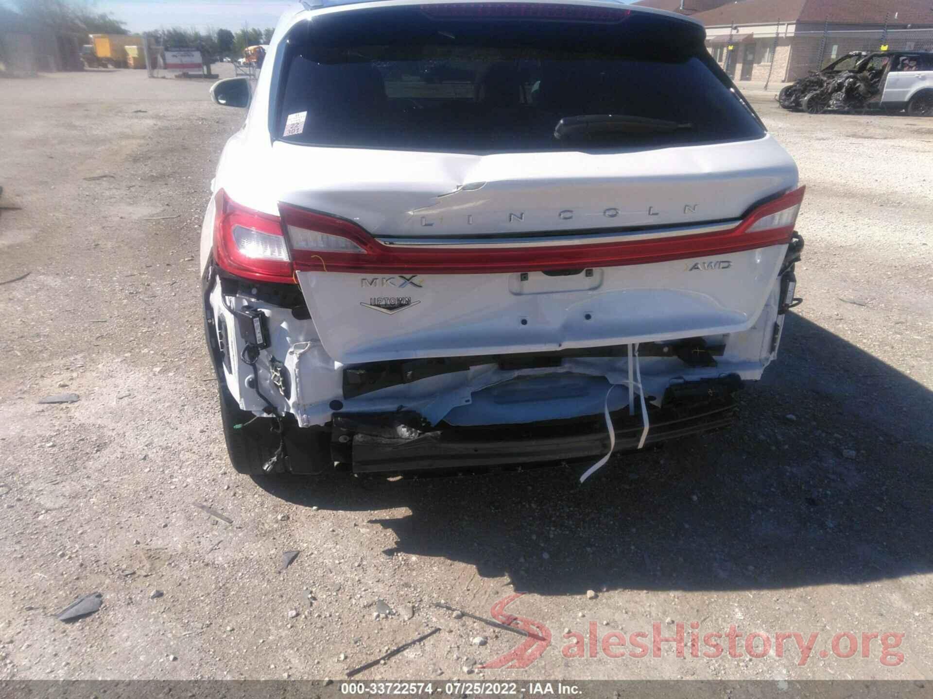 2LMPJ8LR9JBL48819 2018 LINCOLN MKX