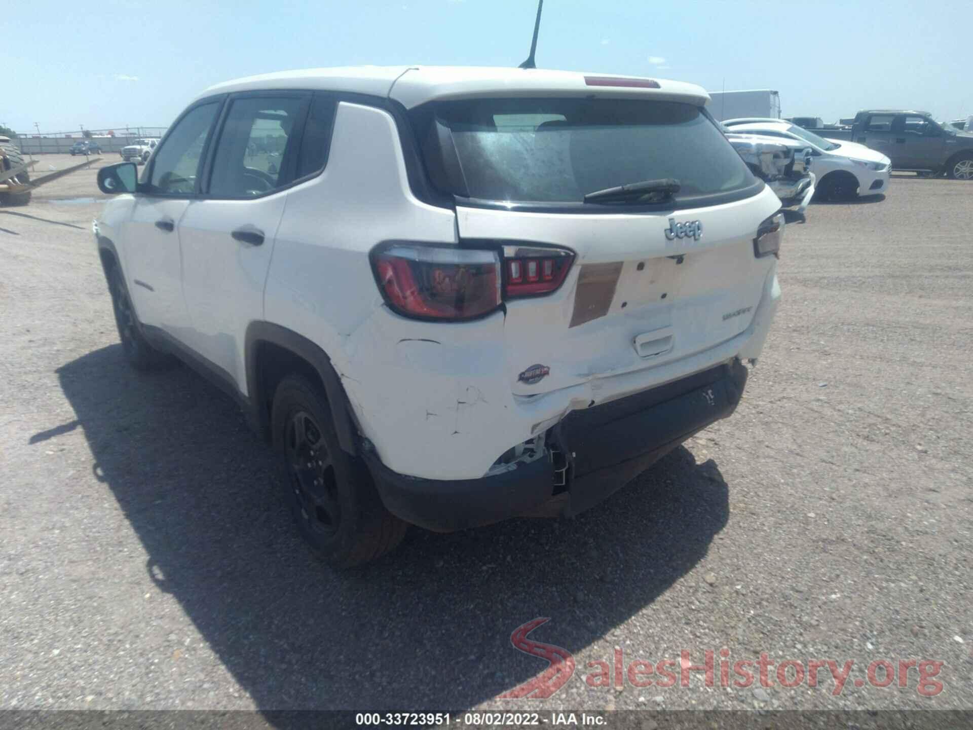 3C4NJCAB0HT661014 2017 JEEP COMPASS