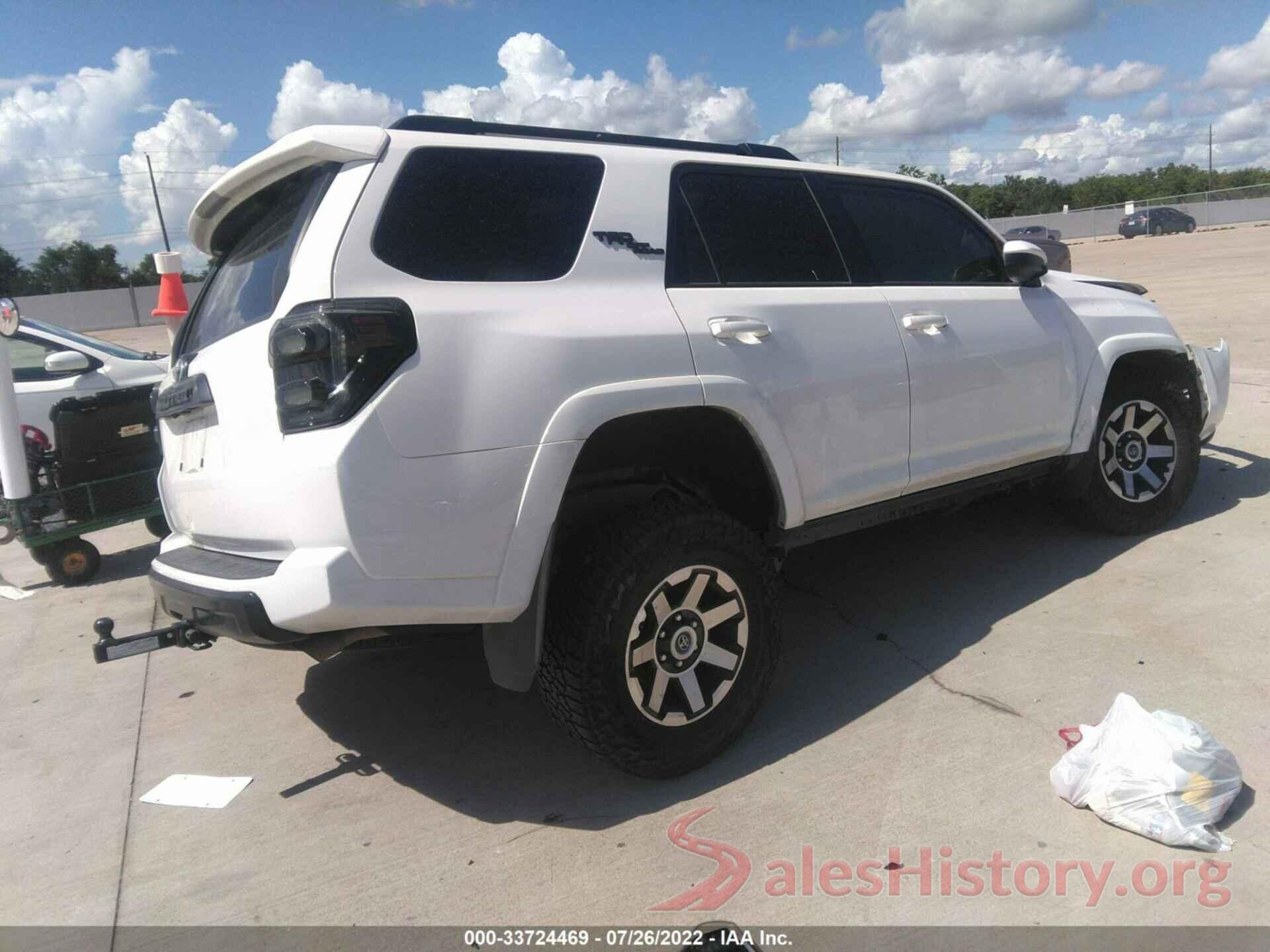 JTEBU5JR0L5774288 2020 TOYOTA 4RUNNER