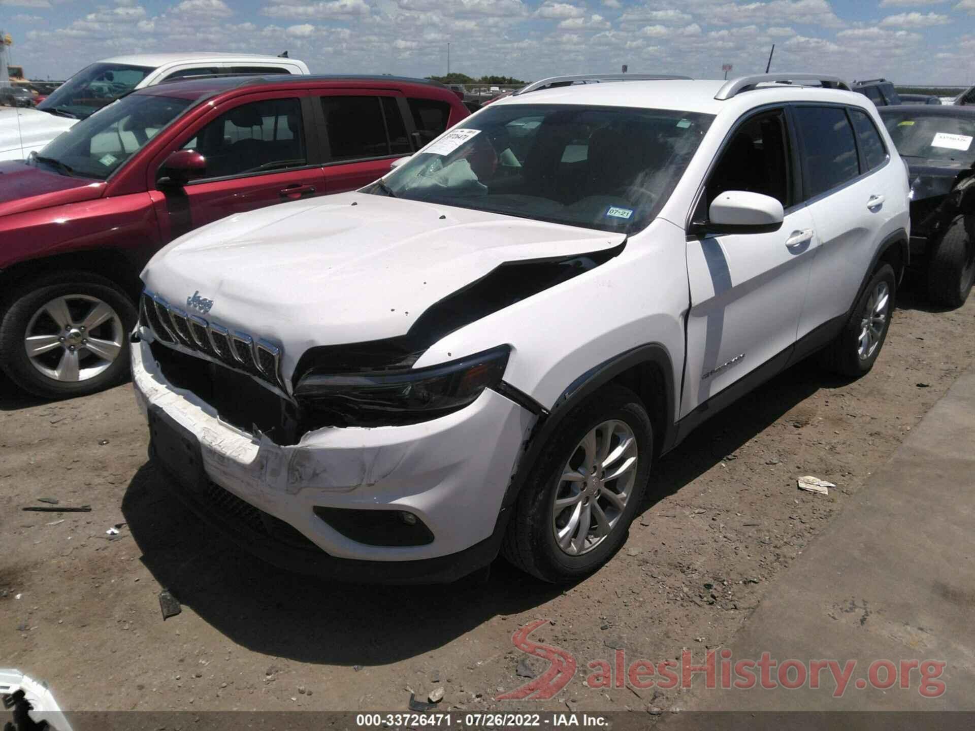 1C4PJLCB8KD333021 2019 JEEP CHEROKEE