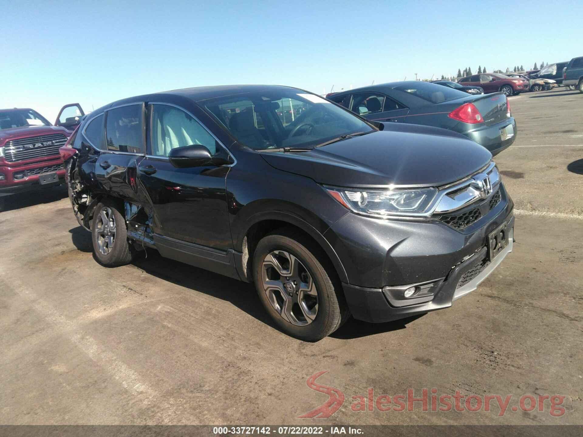 5J6RW2H56KA001257 2019 HONDA CR-V