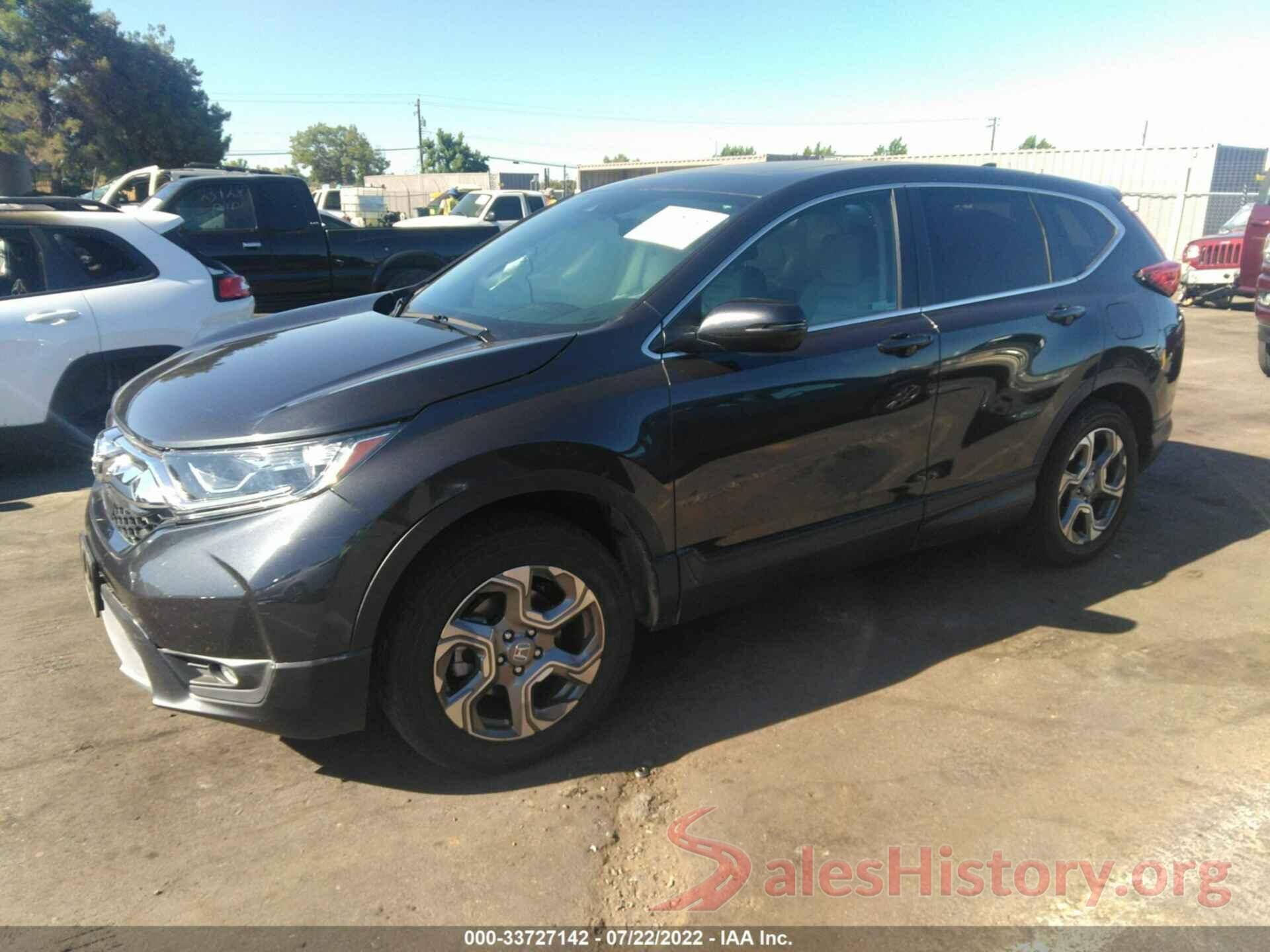 5J6RW2H56KA001257 2019 HONDA CR-V