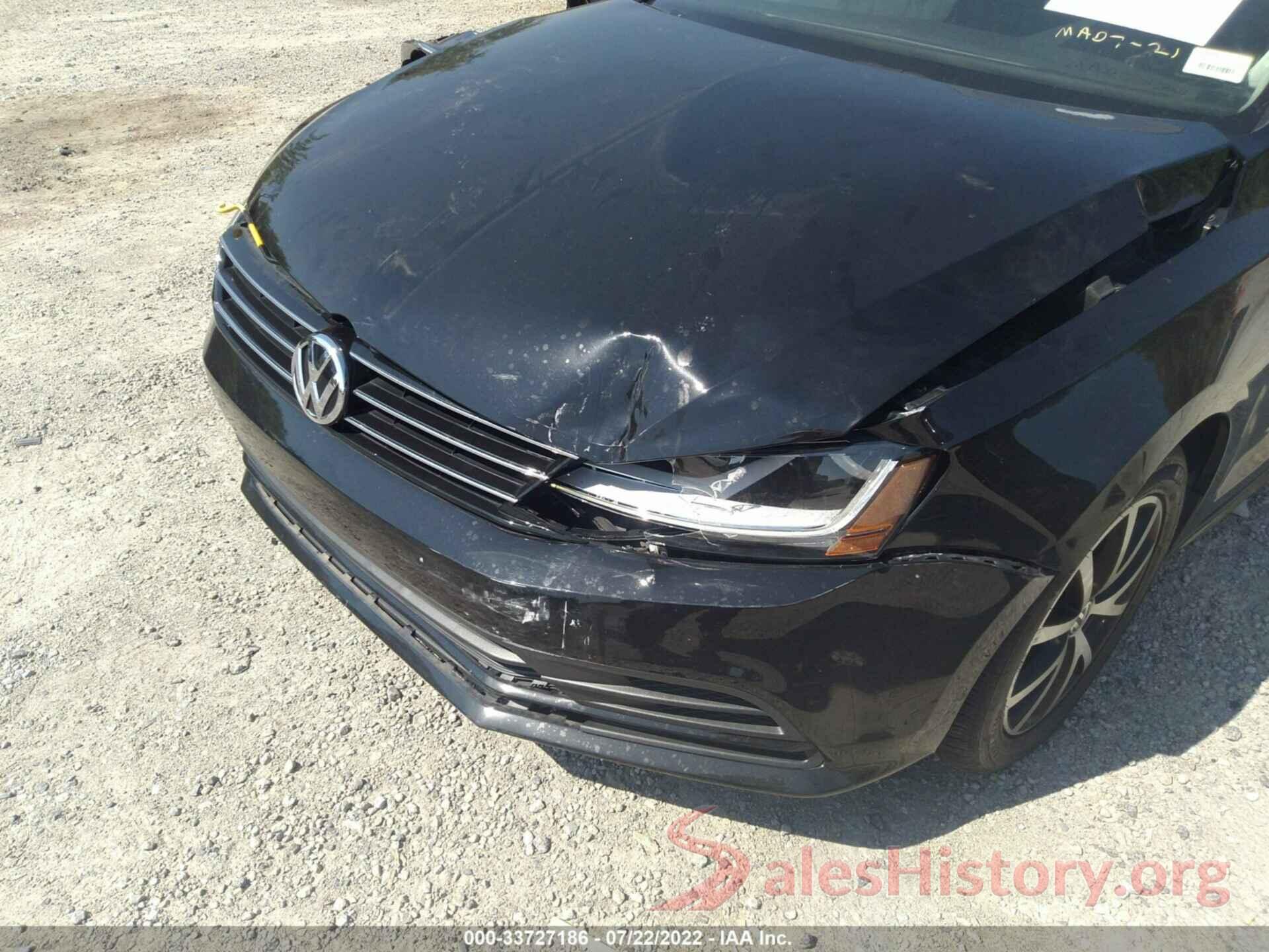 3VWDB7AJ9HM287274 2017 VOLKSWAGEN JETTA