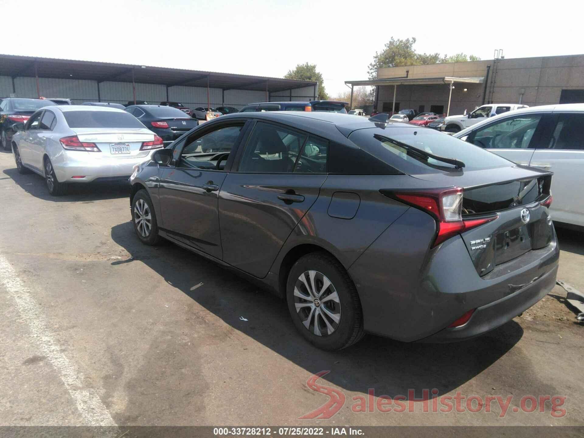 JTDL9RFU2K3002982 2019 TOYOTA PRIUS