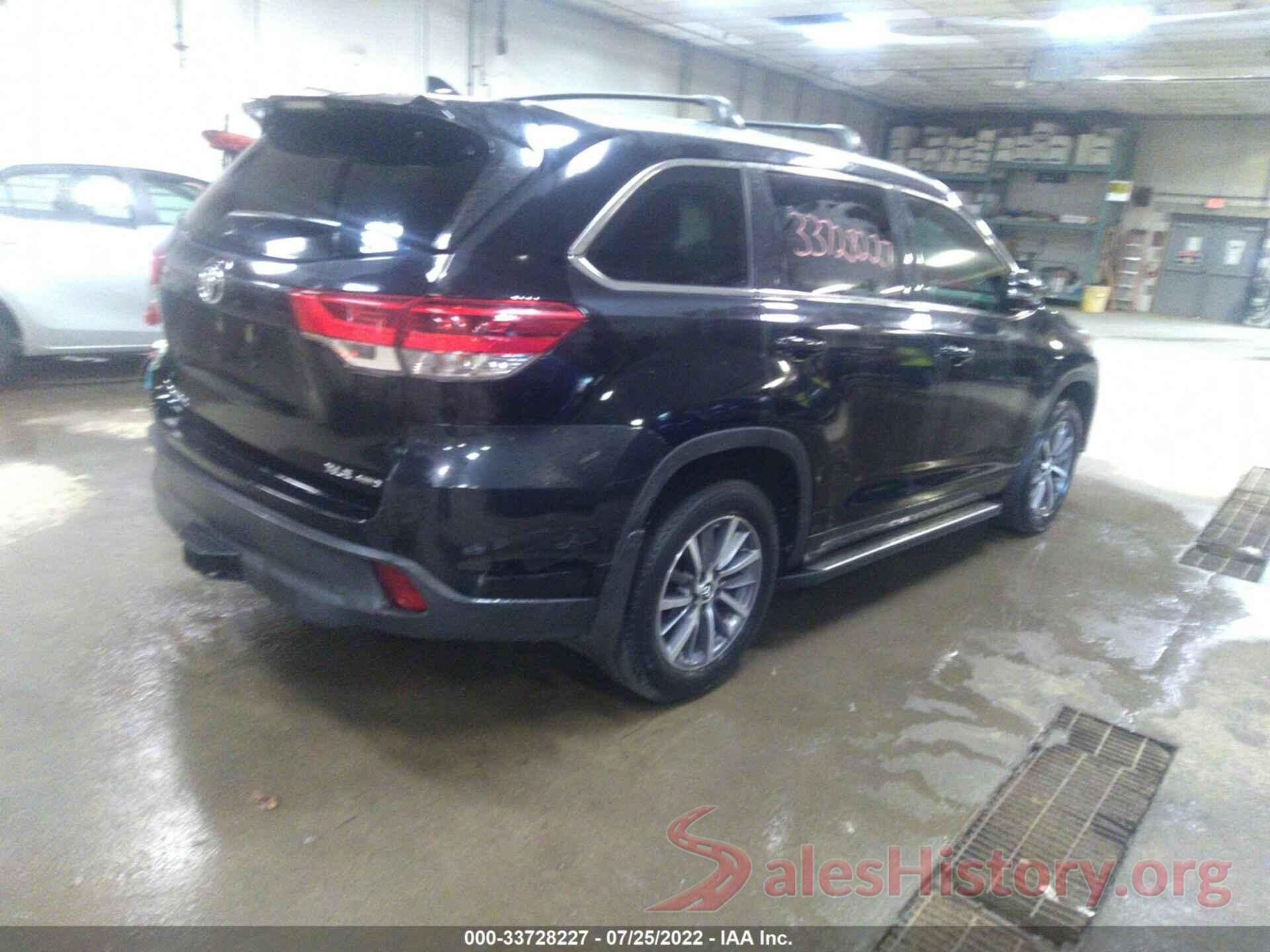 5TDJZRFH4JS874801 2018 TOYOTA HIGHLANDER