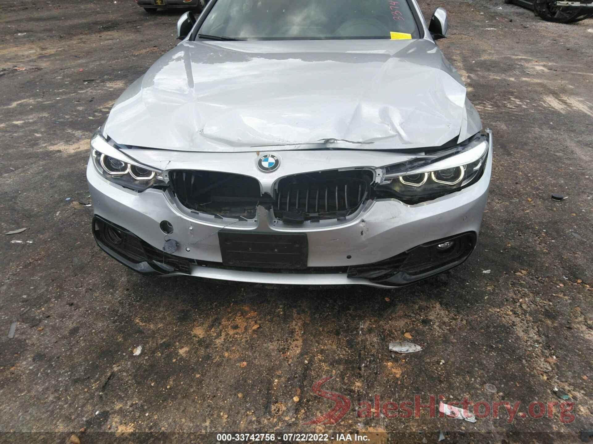 WBA4J1C57KBM17910 2019 BMW 4 SERIES