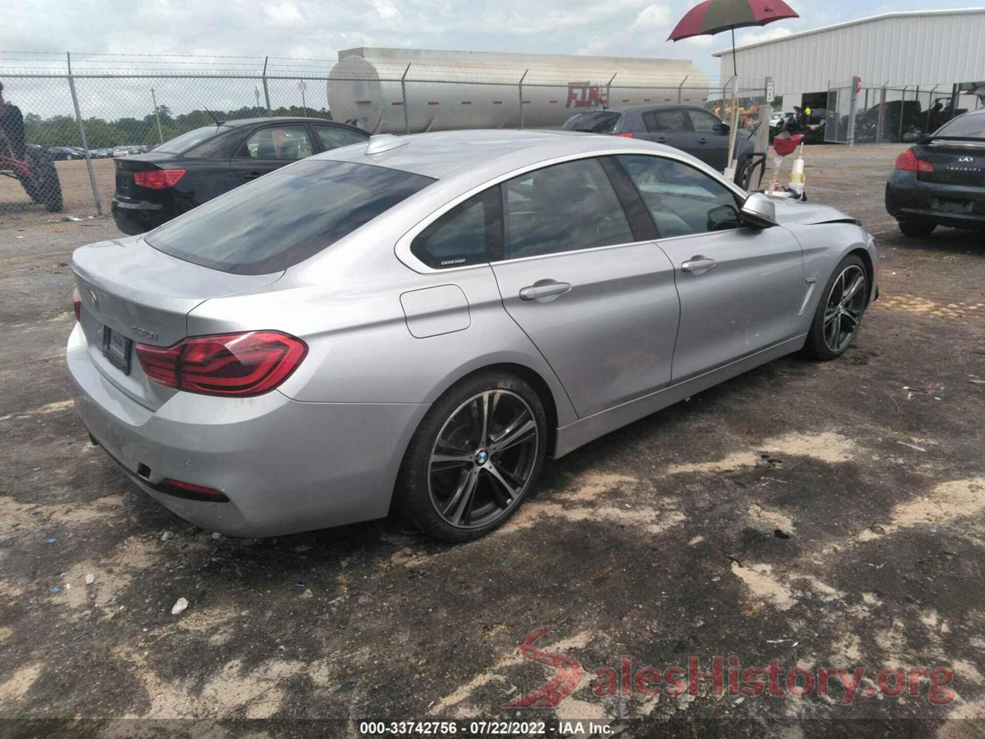 WBA4J1C57KBM17910 2019 BMW 4 SERIES