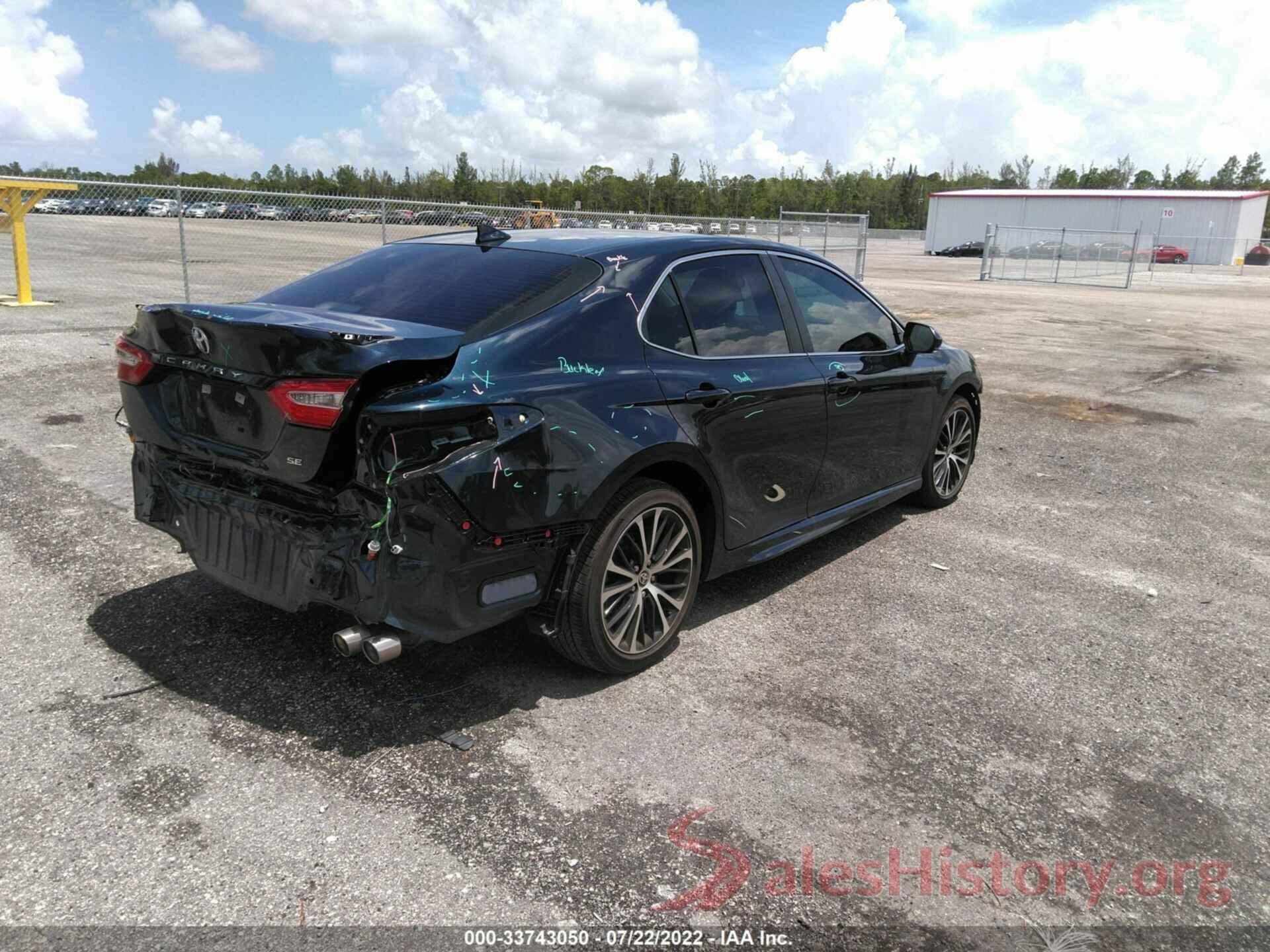 4T1G11AK7LU507309 2020 TOYOTA CAMRY