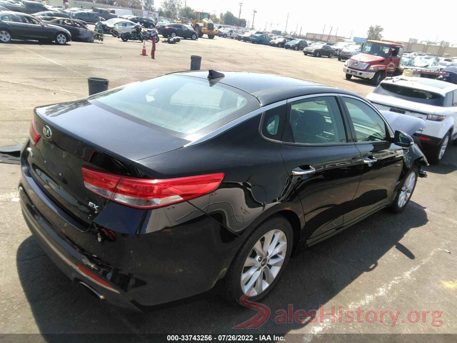 5XXGU4L32GG023207 2016 KIA OPTIMA