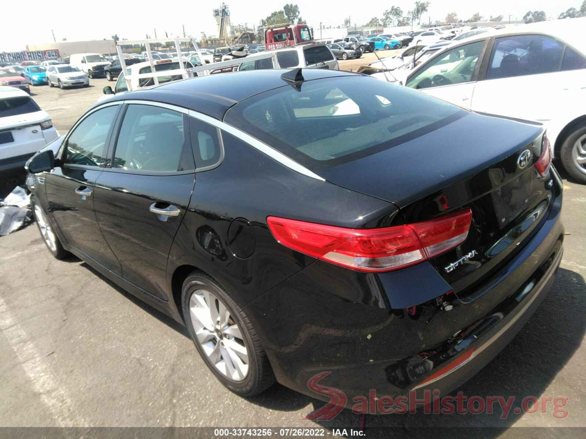 5XXGU4L32GG023207 2016 KIA OPTIMA