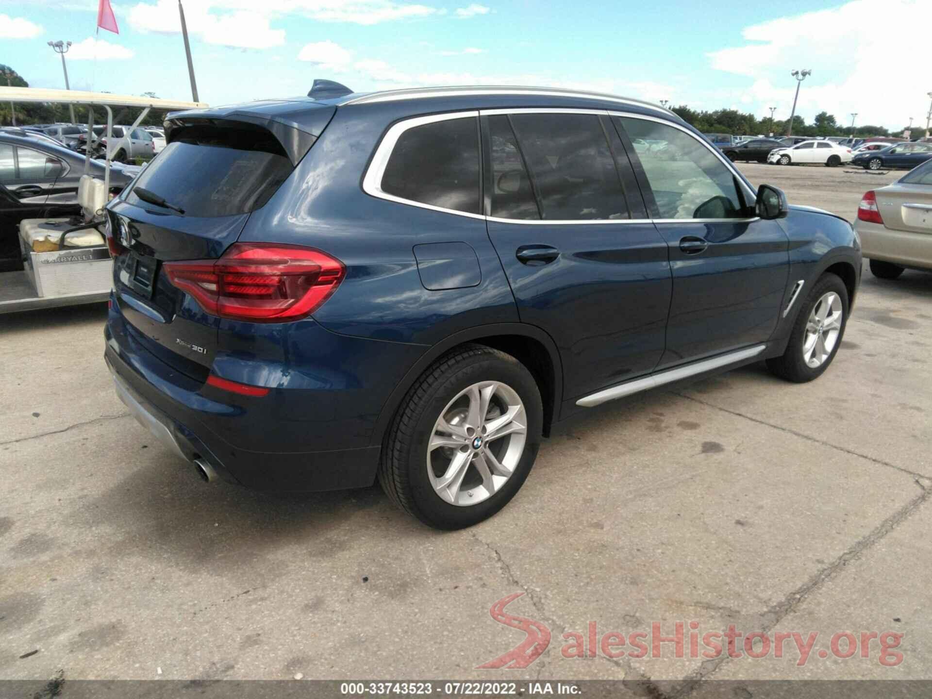 5UXTY5C0XLLE58194 2020 BMW X3