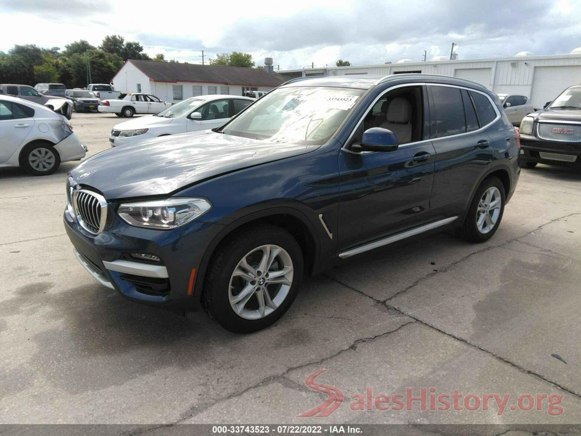 5UXTY5C0XLLE58194 2020 BMW X3