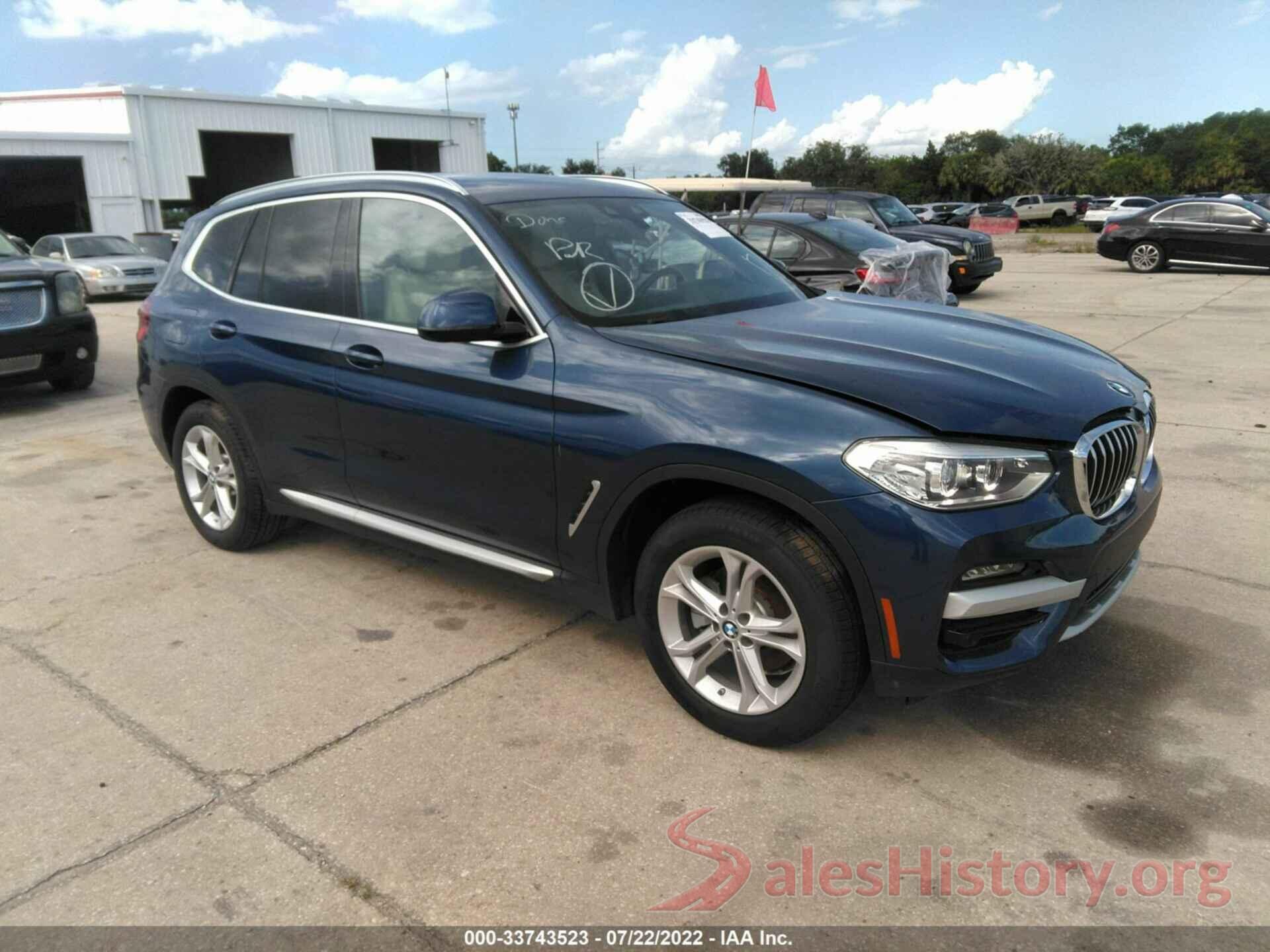 5UXTY5C0XLLE58194 2020 BMW X3