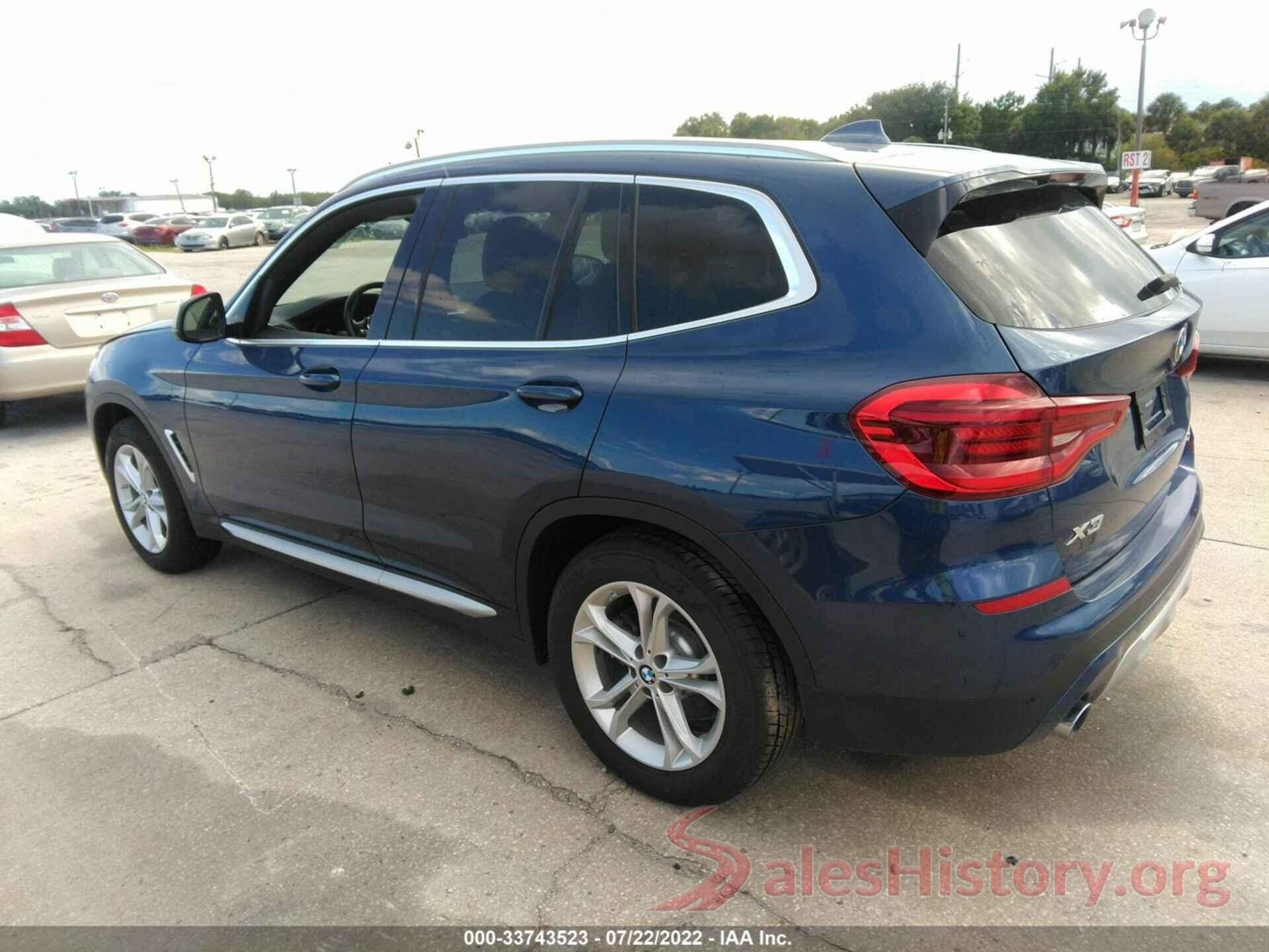 5UXTY5C0XLLE58194 2020 BMW X3