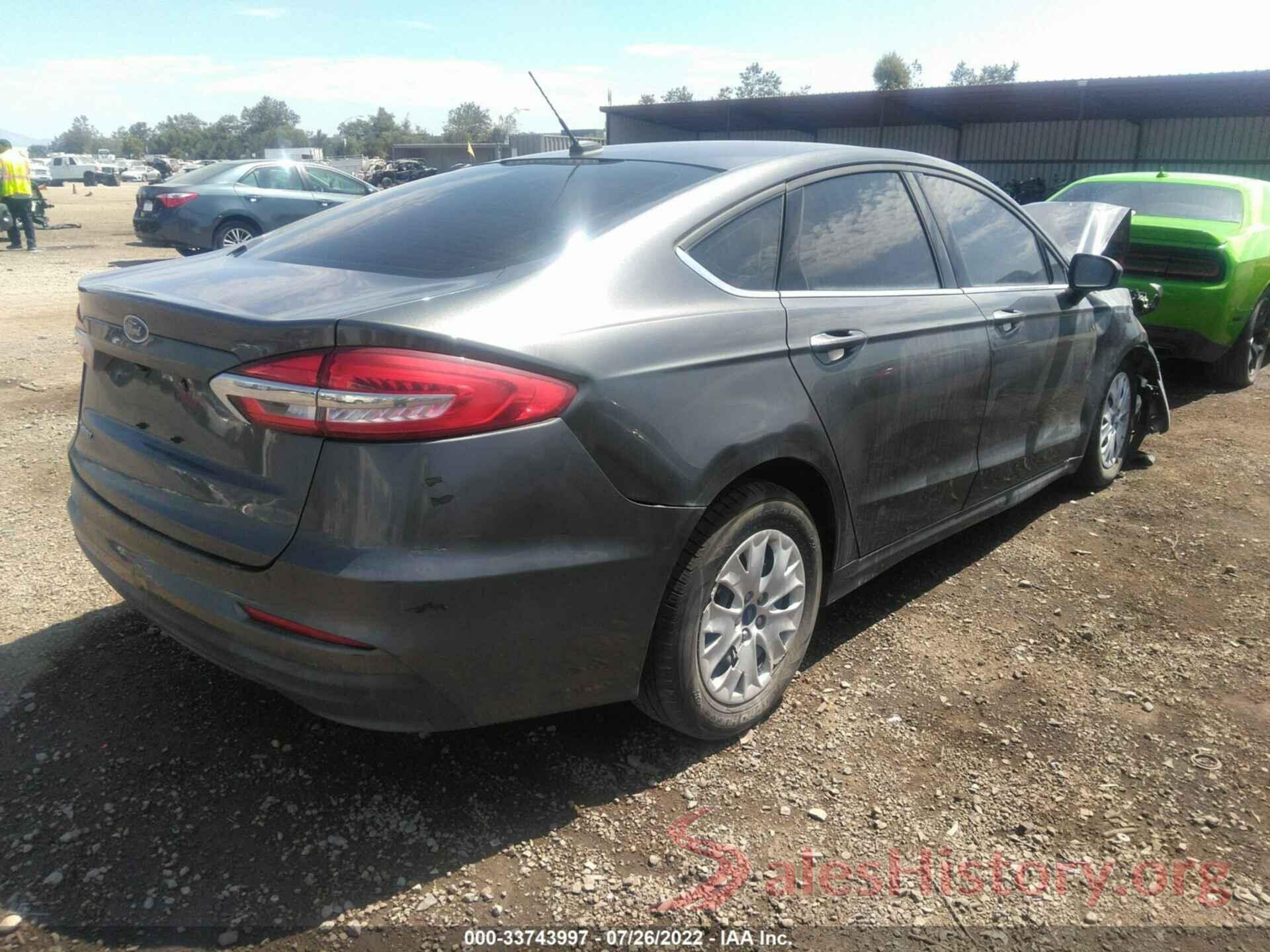 3FA6P0G7XKR232591 2019 FORD FUSION