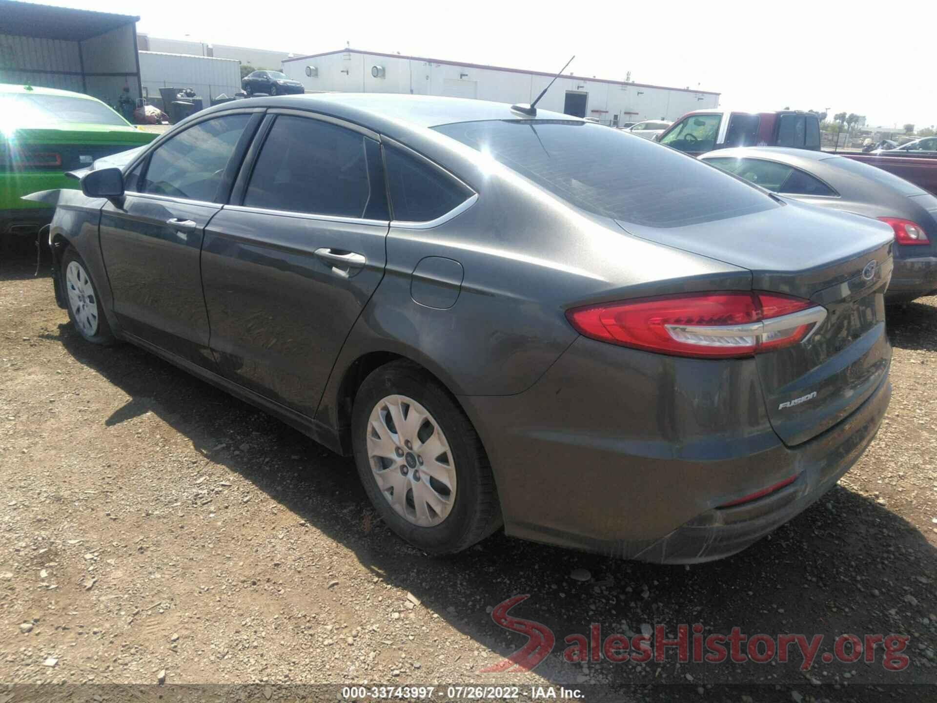 3FA6P0G7XKR232591 2019 FORD FUSION