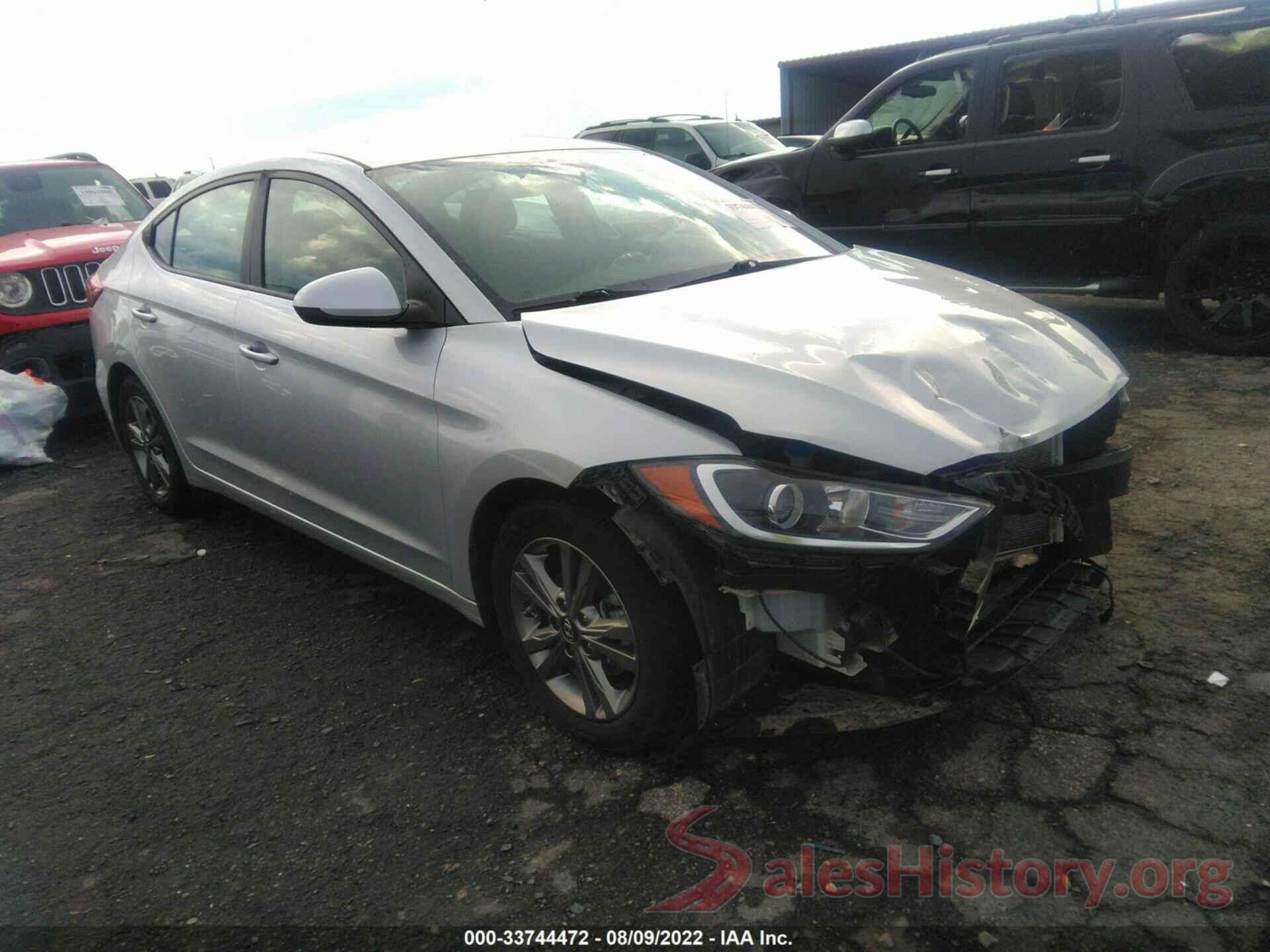 5NPD84LFXJH303776 2018 HYUNDAI ELANTRA