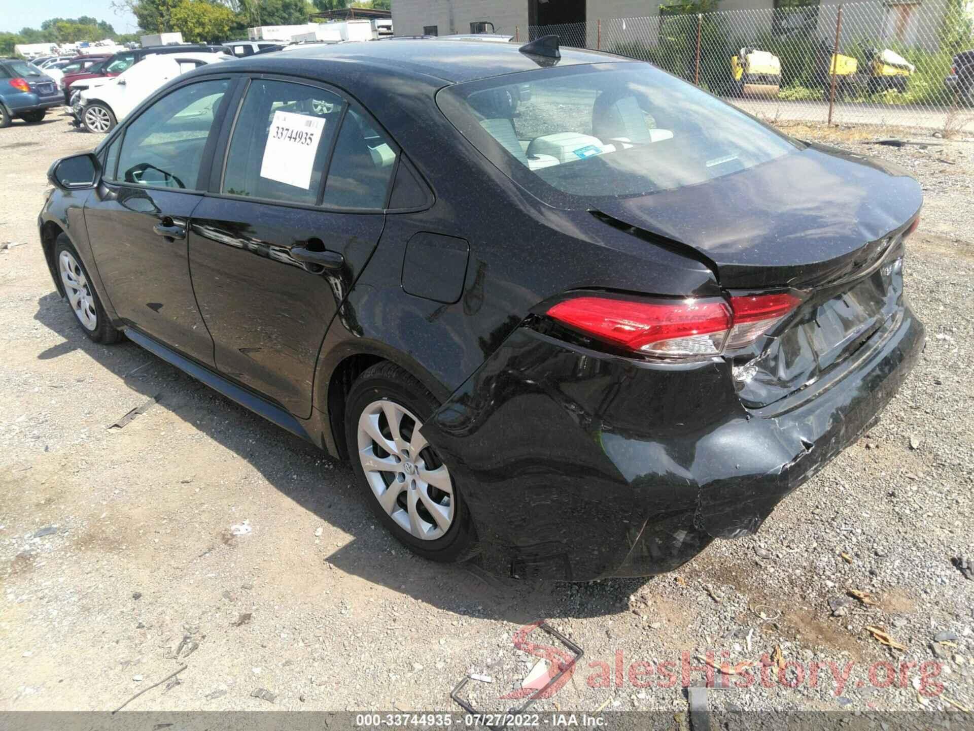 5YFEPRAEXLP077761 2020 TOYOTA COROLLA