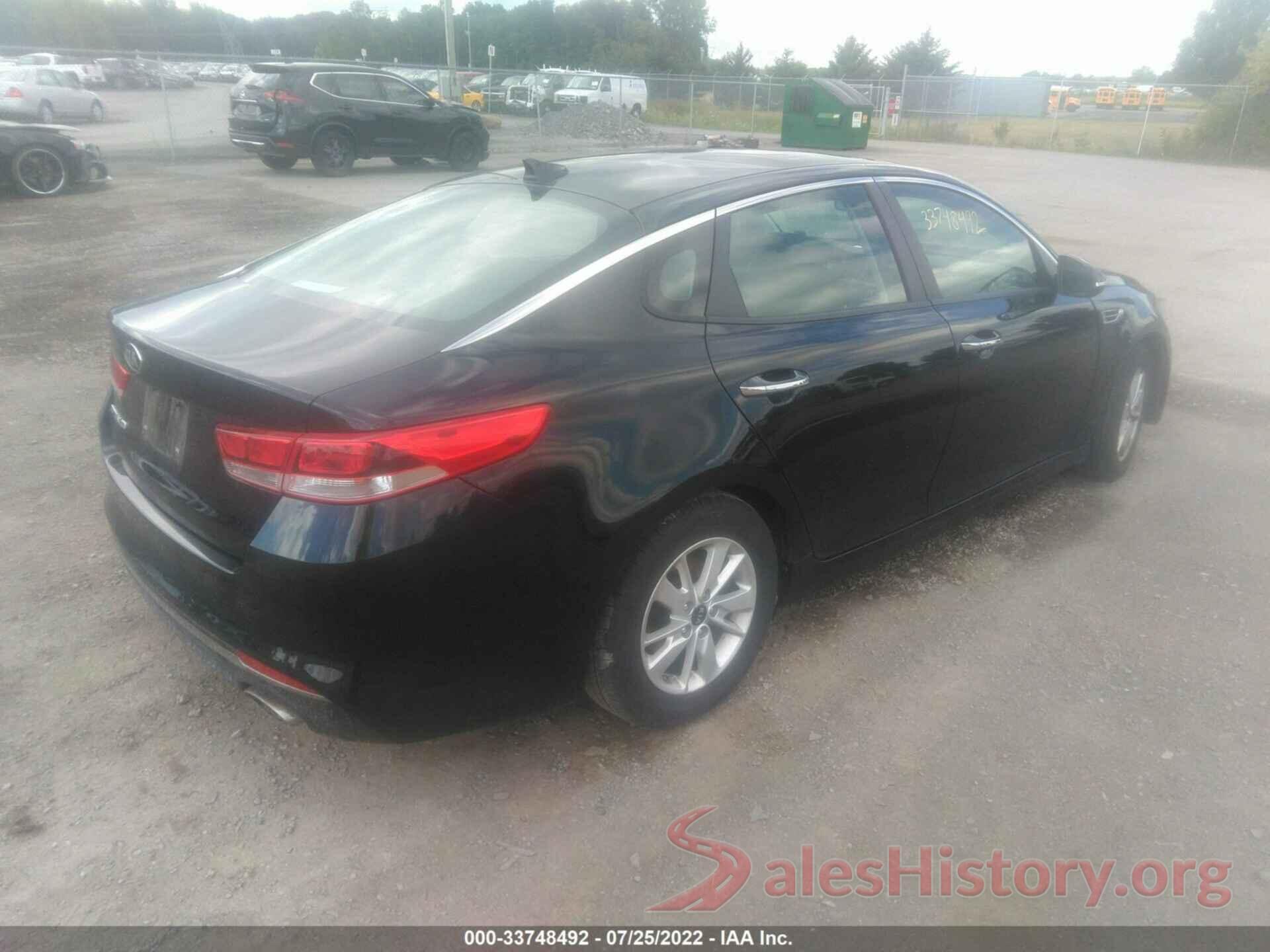 5XXGT4L32GG100161 2016 KIA OPTIMA