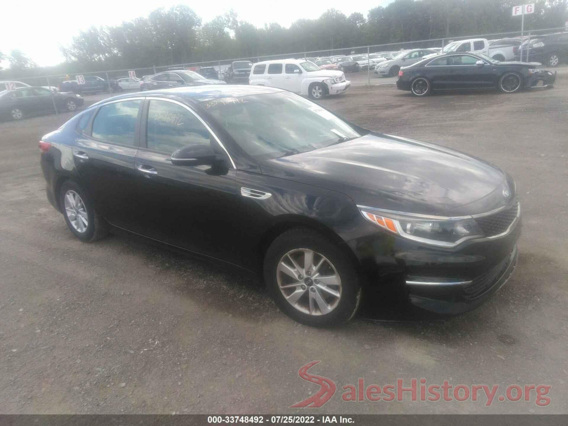 5XXGT4L32GG100161 2016 KIA OPTIMA