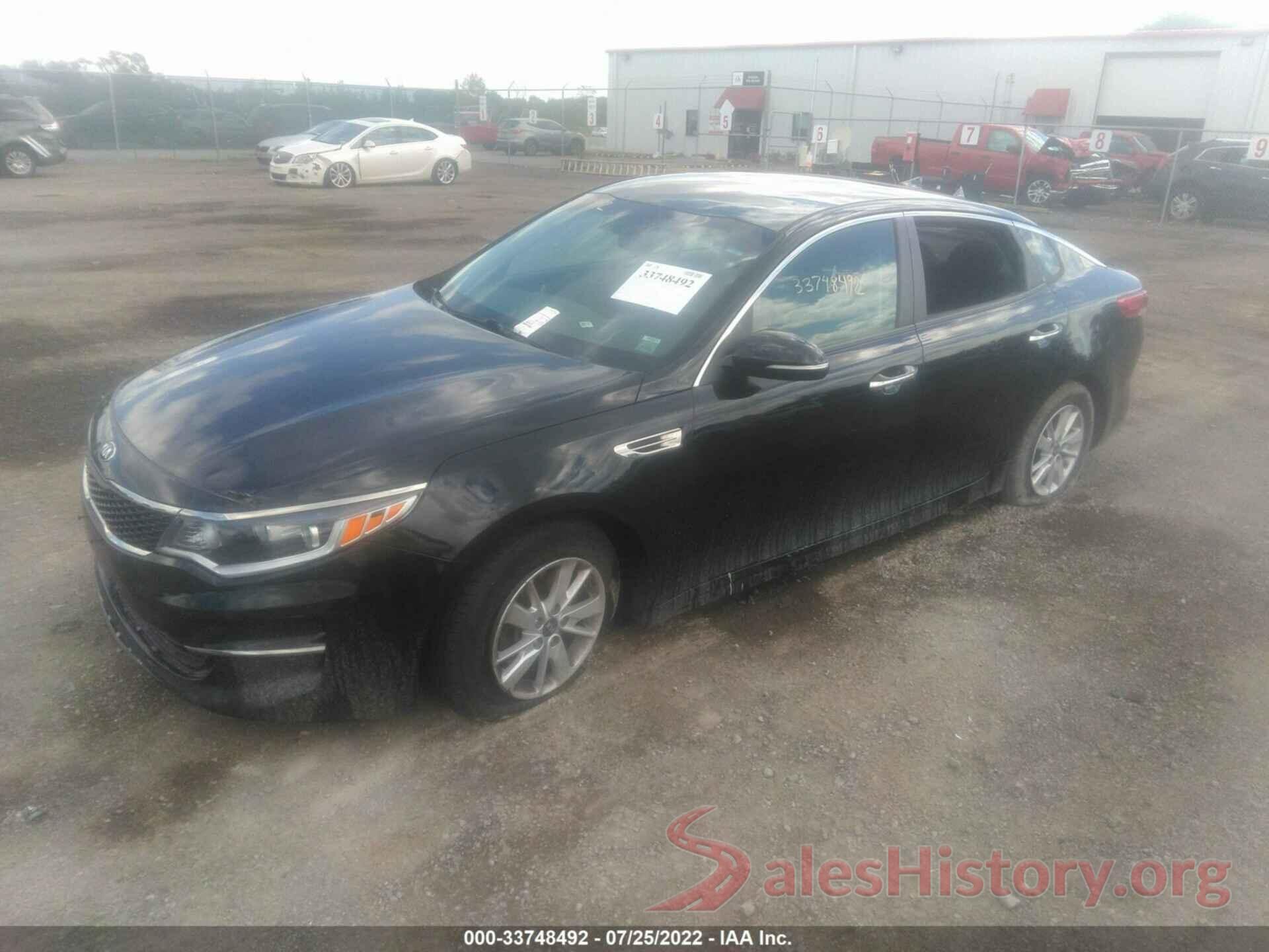 5XXGT4L32GG100161 2016 KIA OPTIMA